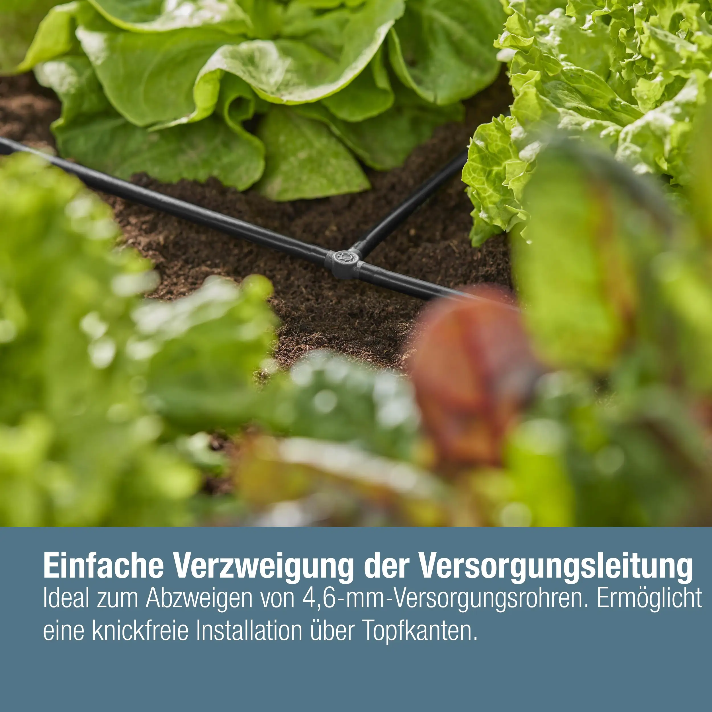 Gardena T-Stück, 4 mm (3/16")
