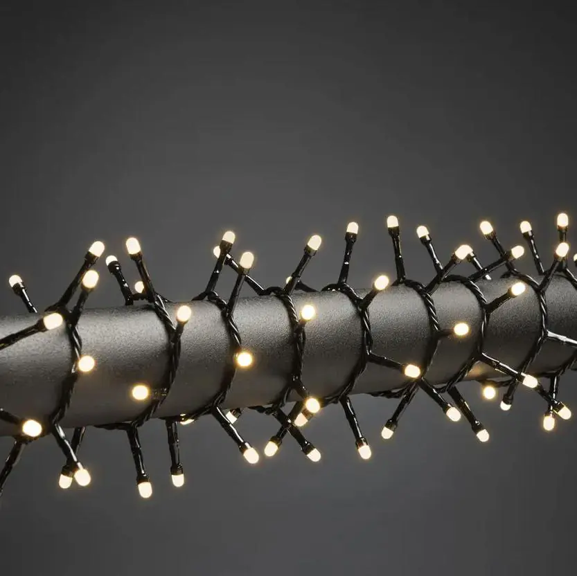 Konstsmide Micro LED Lichterkette Compactlights 7,38 m warmweiß