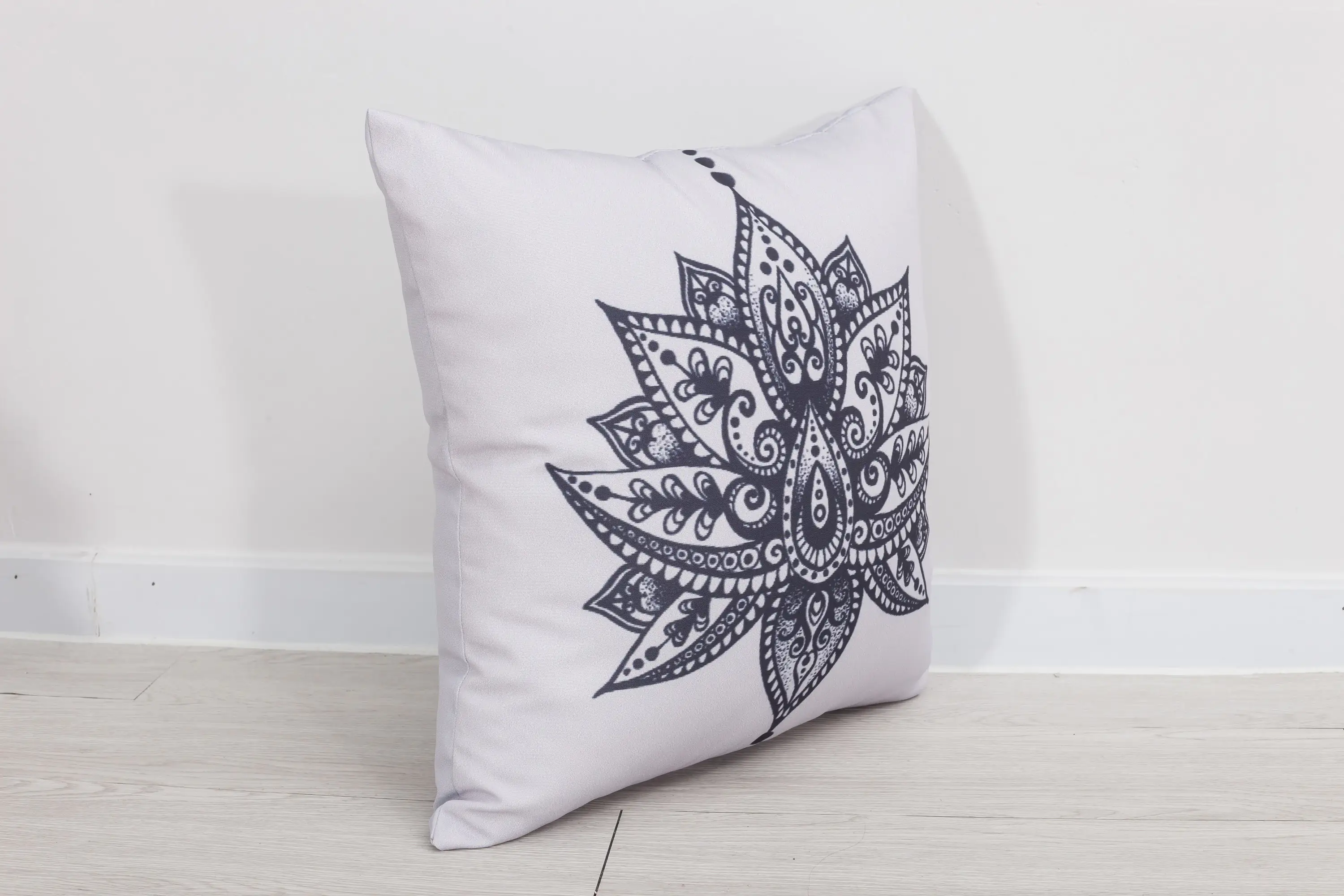 Primaster Wendekissen Namaste 45 x 45 cm, grau