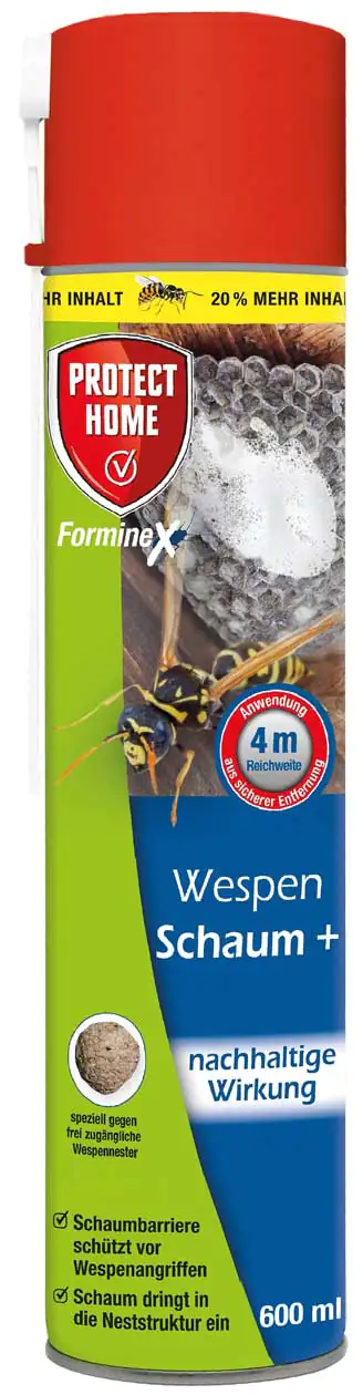 Protect Home FormineX Wespenschaum + 600 ml