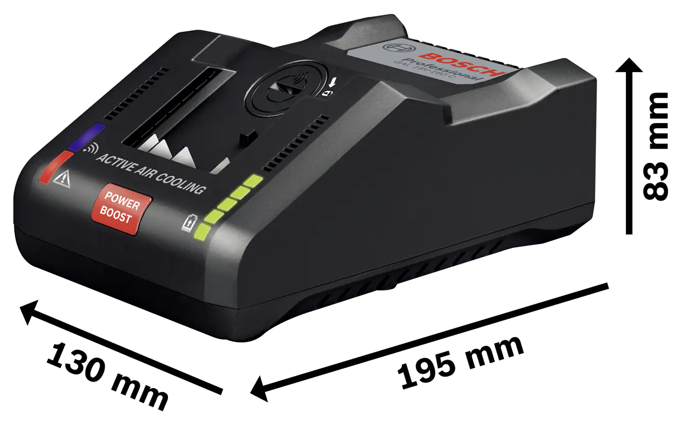 Bosch Professional GAL 18 V-160 C & GCY 42 im Karton