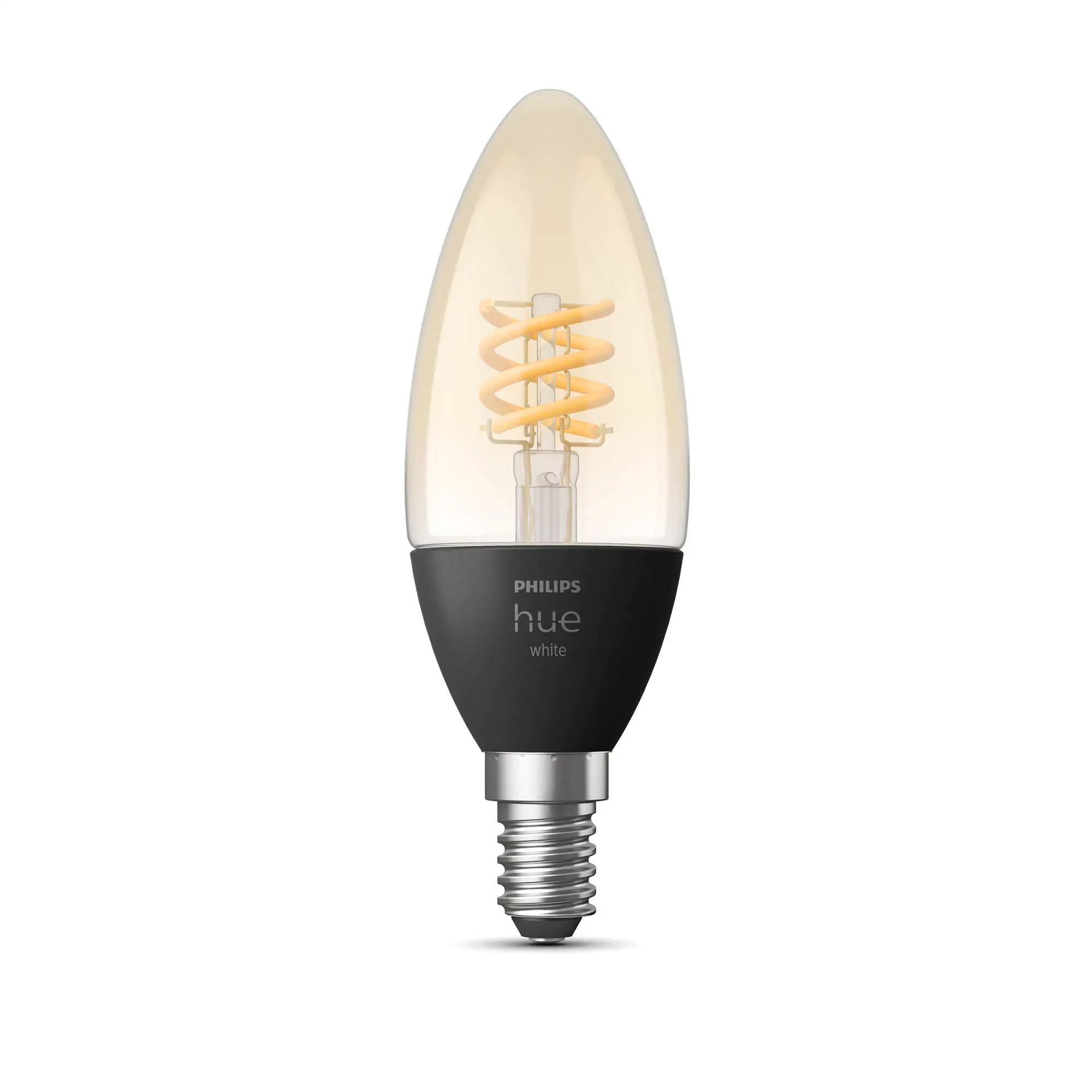 Philips Hue LED Leuchtmittel White E14 warmweiß Kerzenform 4,5 W warmweiß