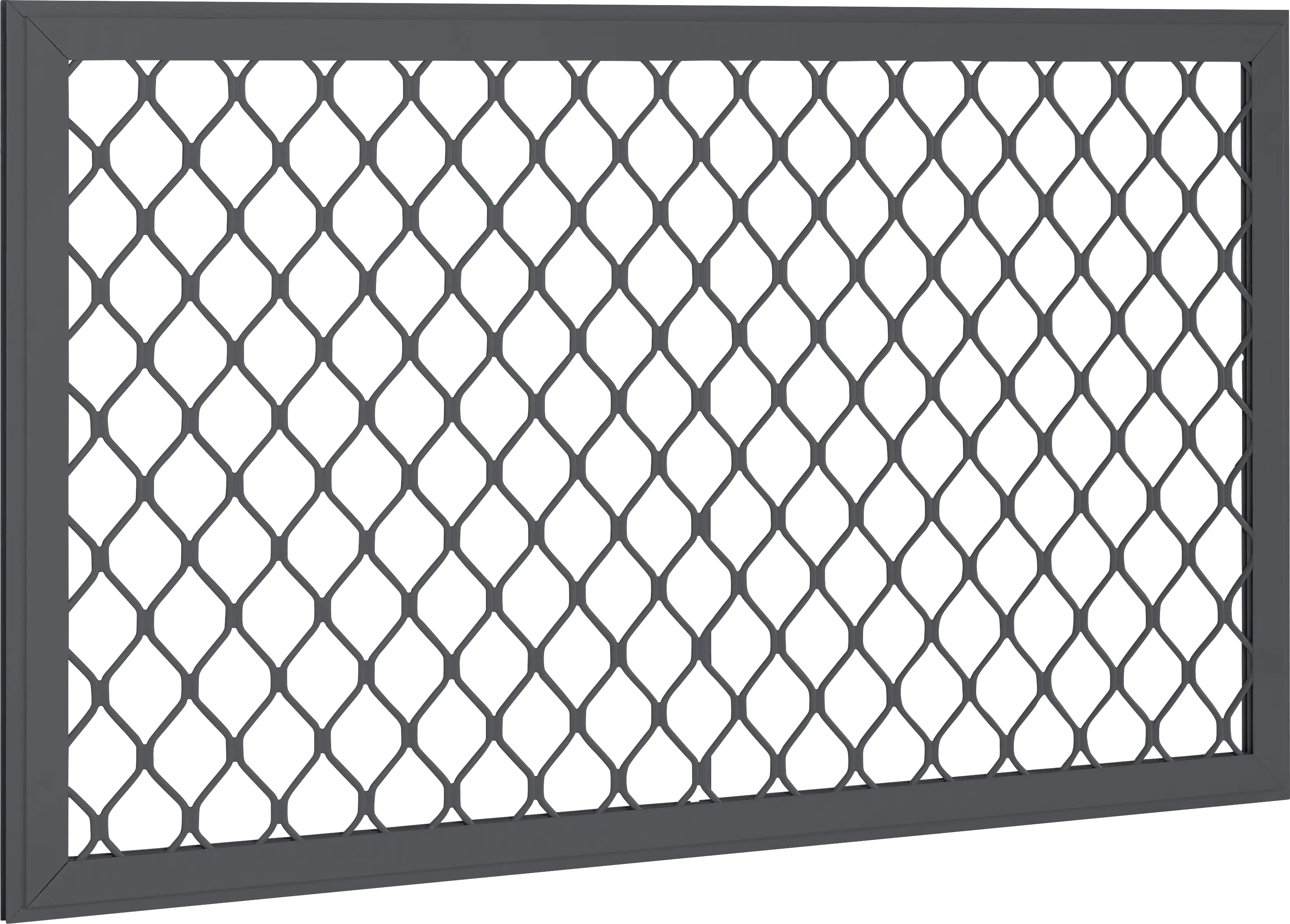 Globel Fenster-Set 1 124 x 75 cm anthrazit