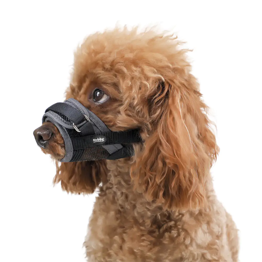 Nobby Hundemaulkorb verstellbar L grau
