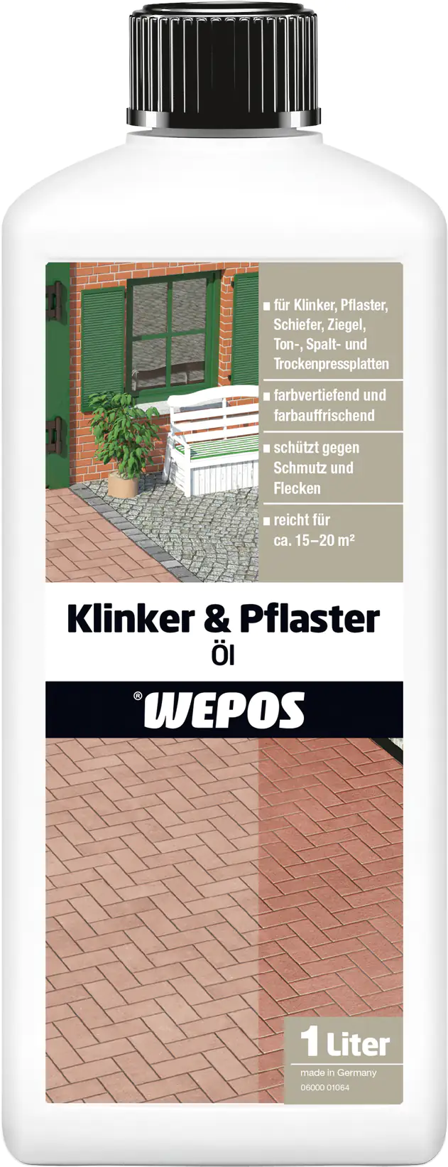 Wepos Klinker- und Pflaster Öl 1 L