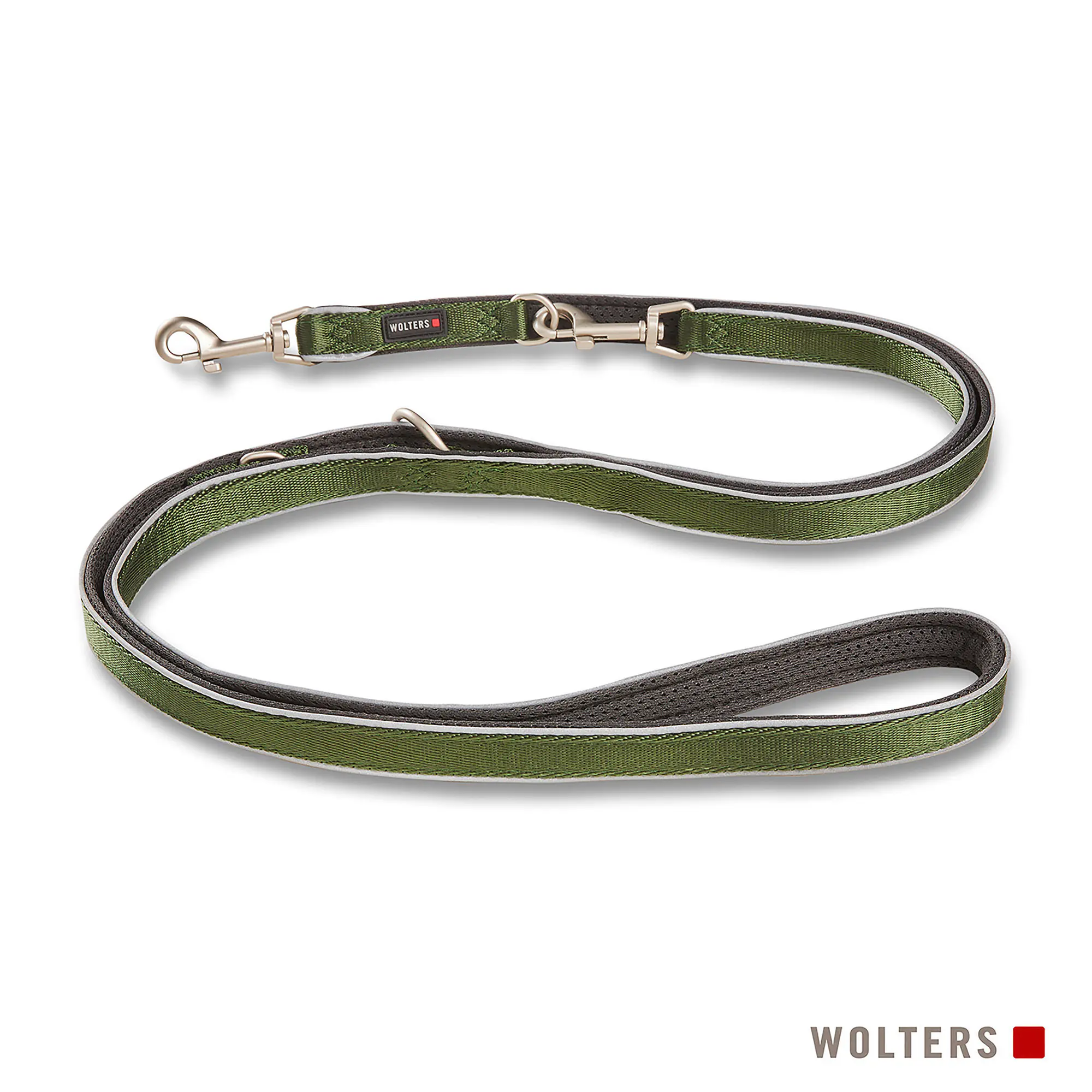 Wolters Hundeleine Active Pro Comfort grün/anthrazit Breite: 2 cm