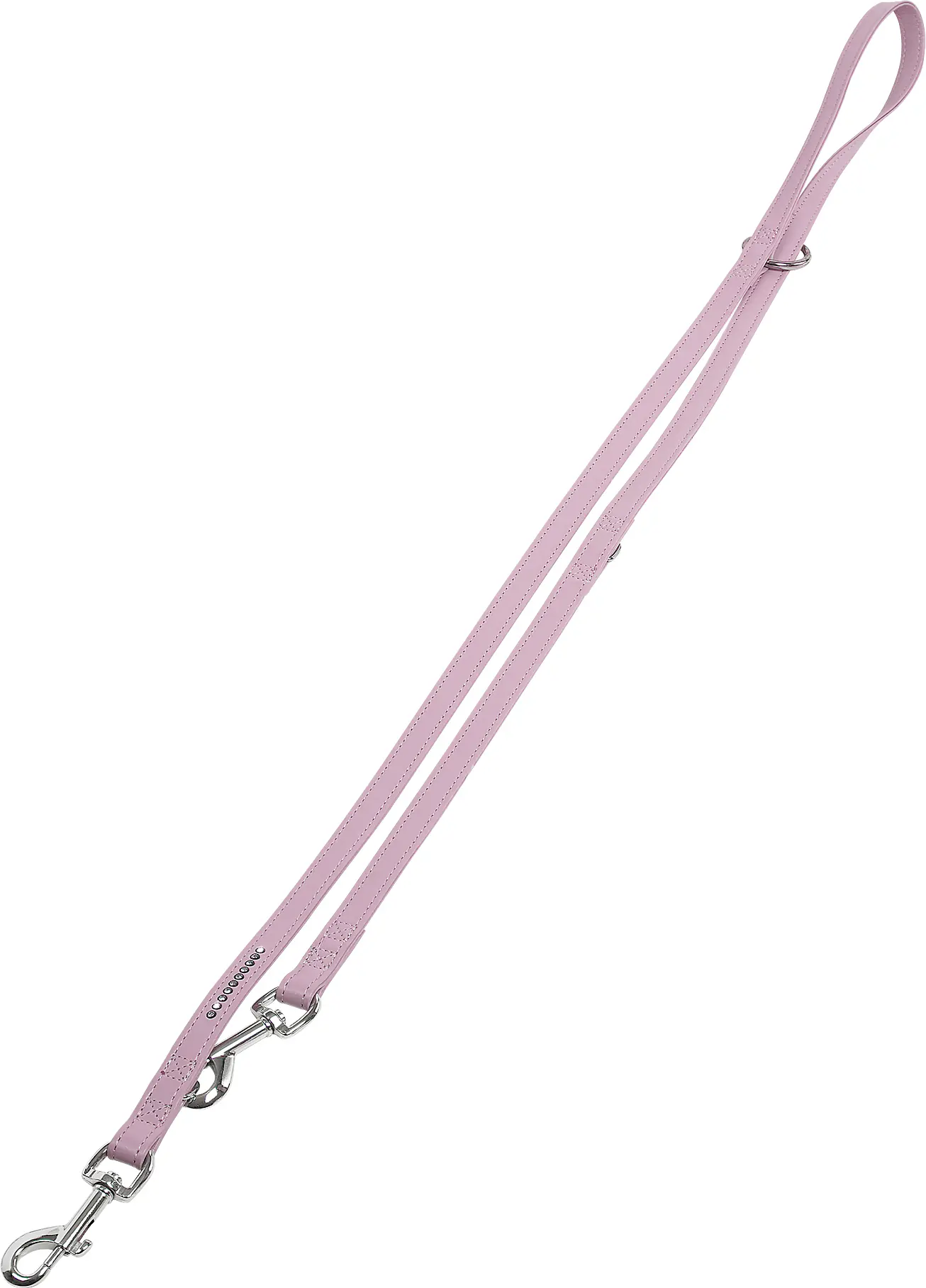Nobby Führleine Crystal rosa L x B 200 cm x 12 mm