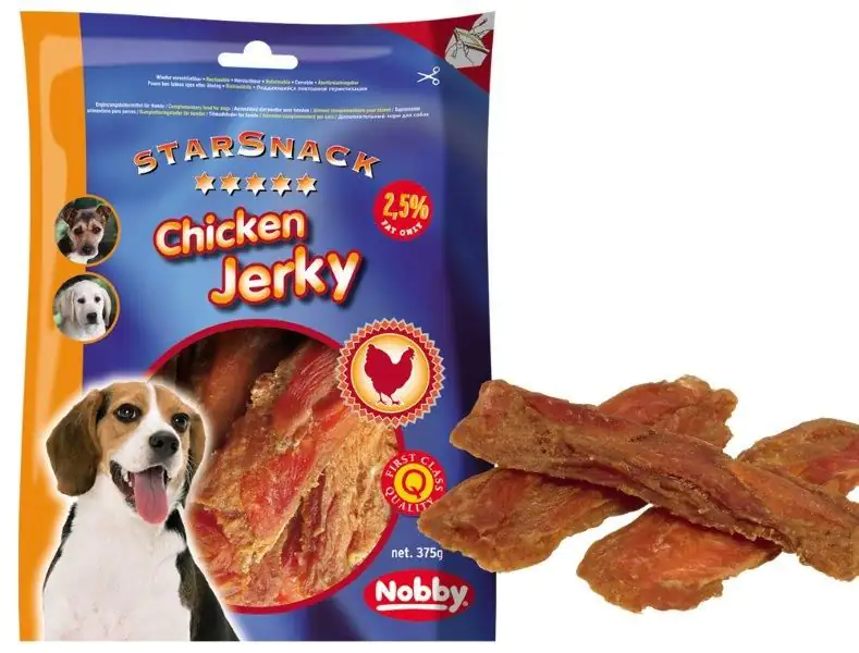 Nobby StarSnack Chicken Jerky 375 g