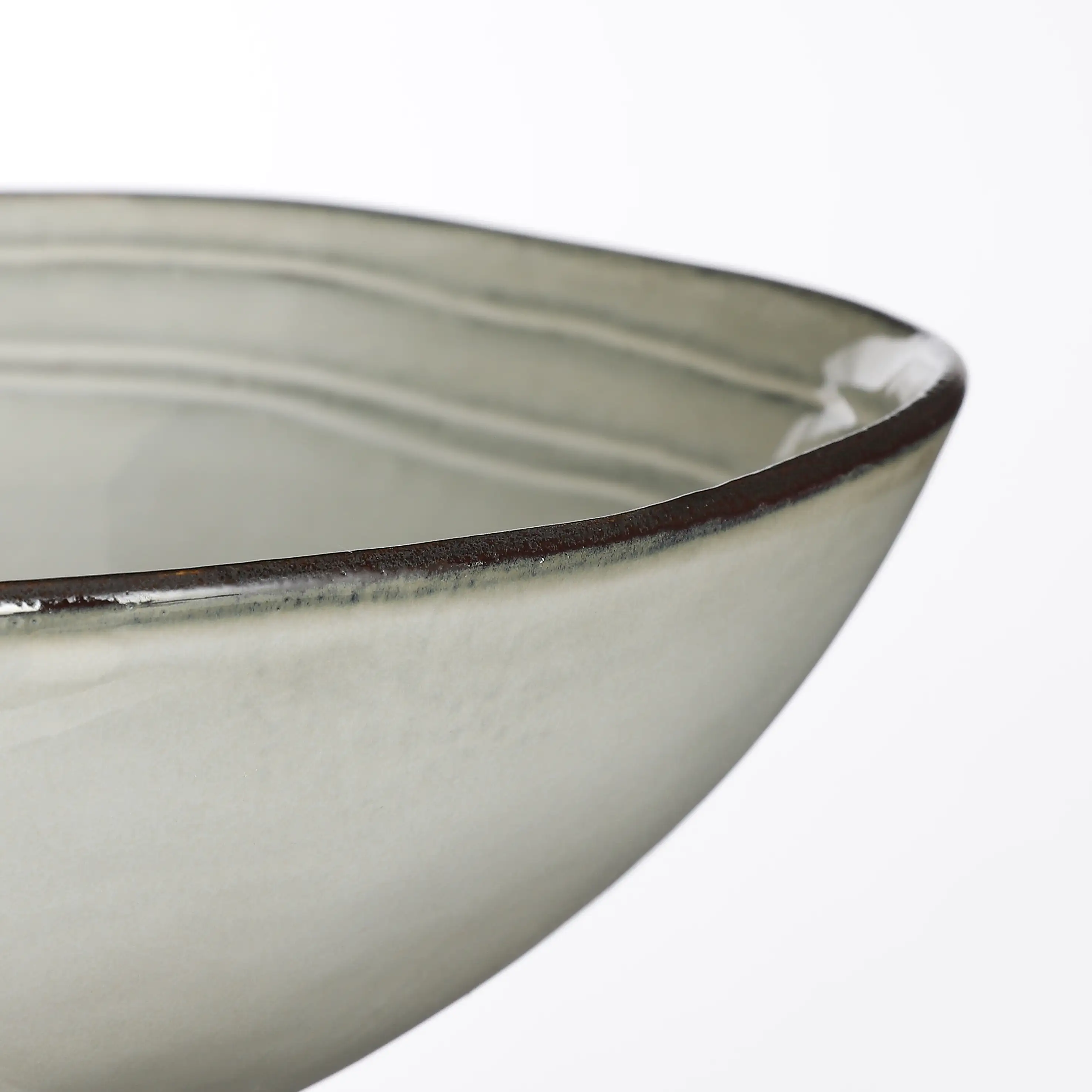 Mica Schale Tabo grau, Ø 23,5 cm x 7,5 cm