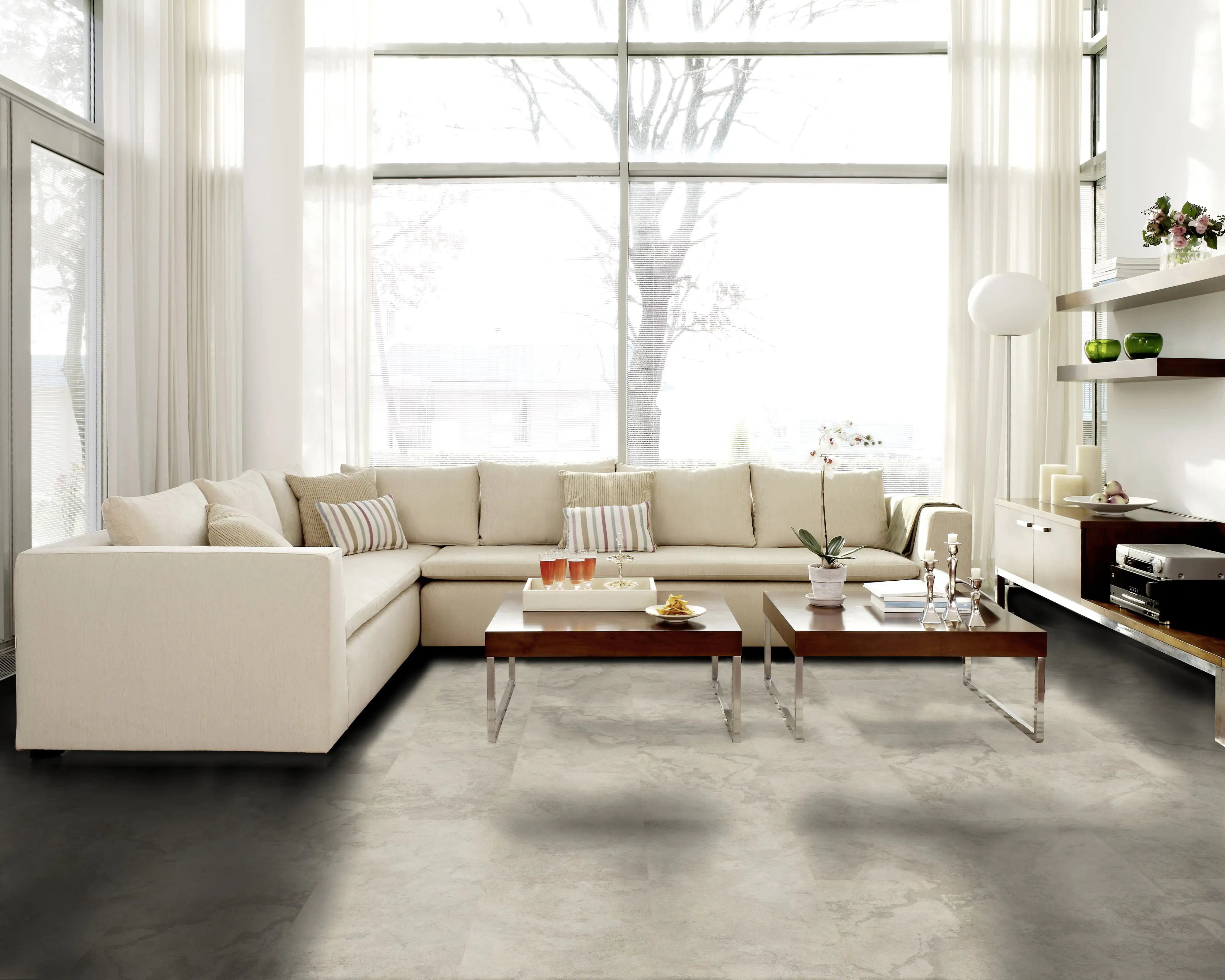 Classen Vinylboden Fliese Nimbus Beige 63,8 x 31 cm