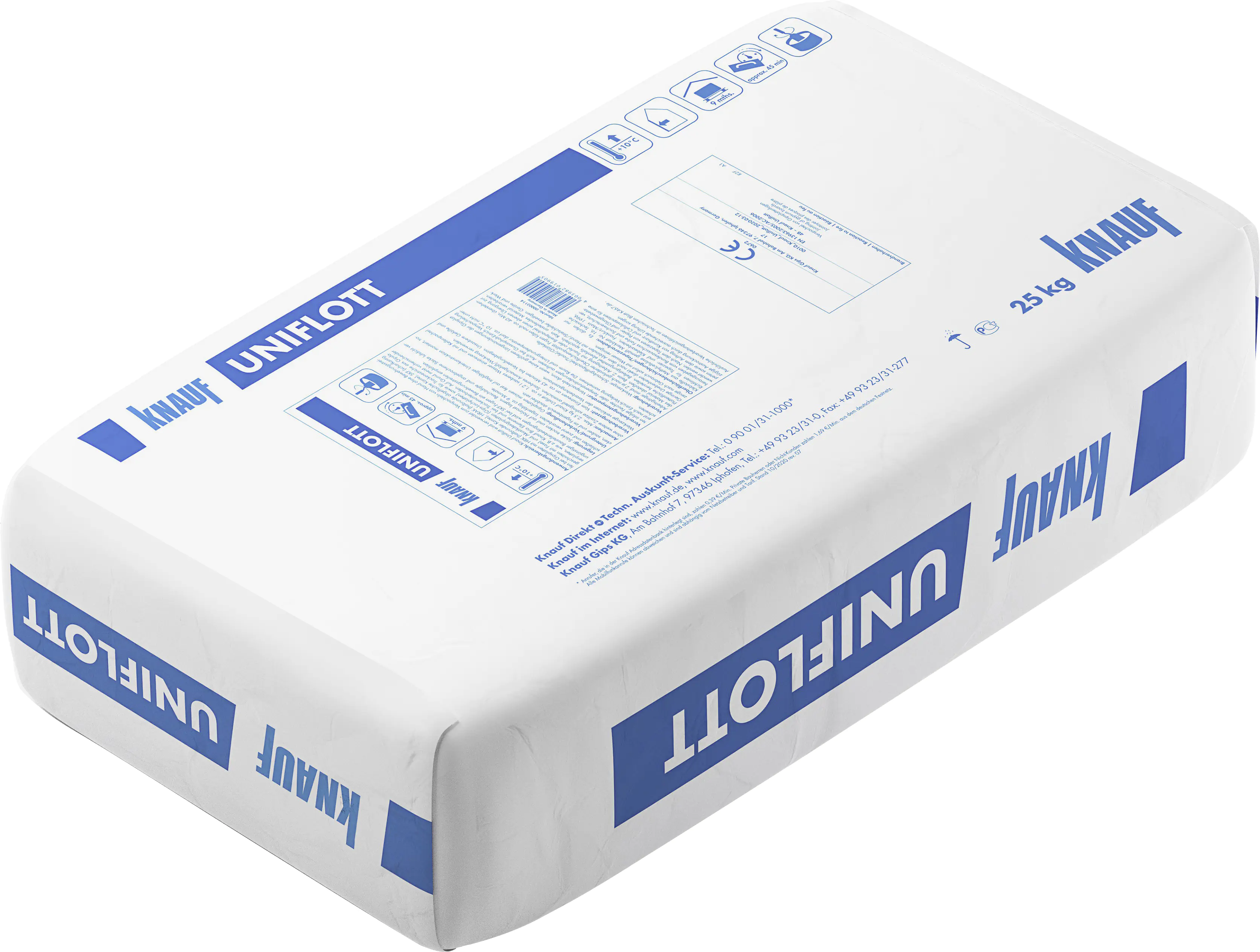 Knauf Uniflott Spachtelmasse 25 kg