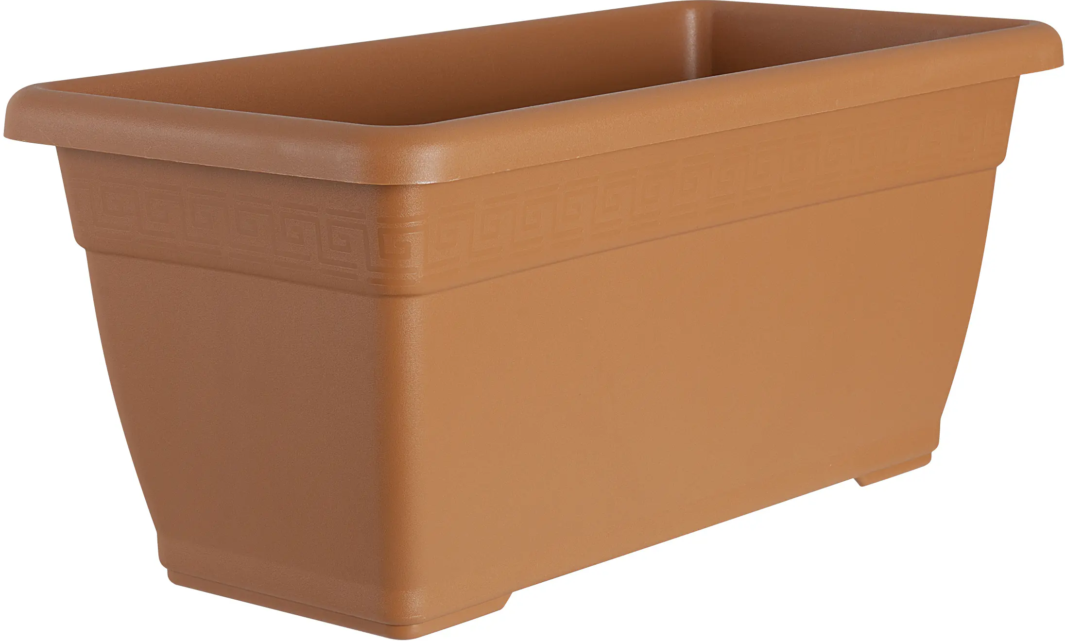 Geli Pflanzkasten Plato Kunststoff terracotta 28 x 30 x 60 cm