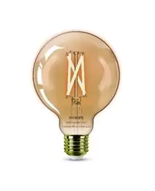 Philips Smart LED Leuchtmittel Tunable White Amber G95 E27 Globeform 7 W