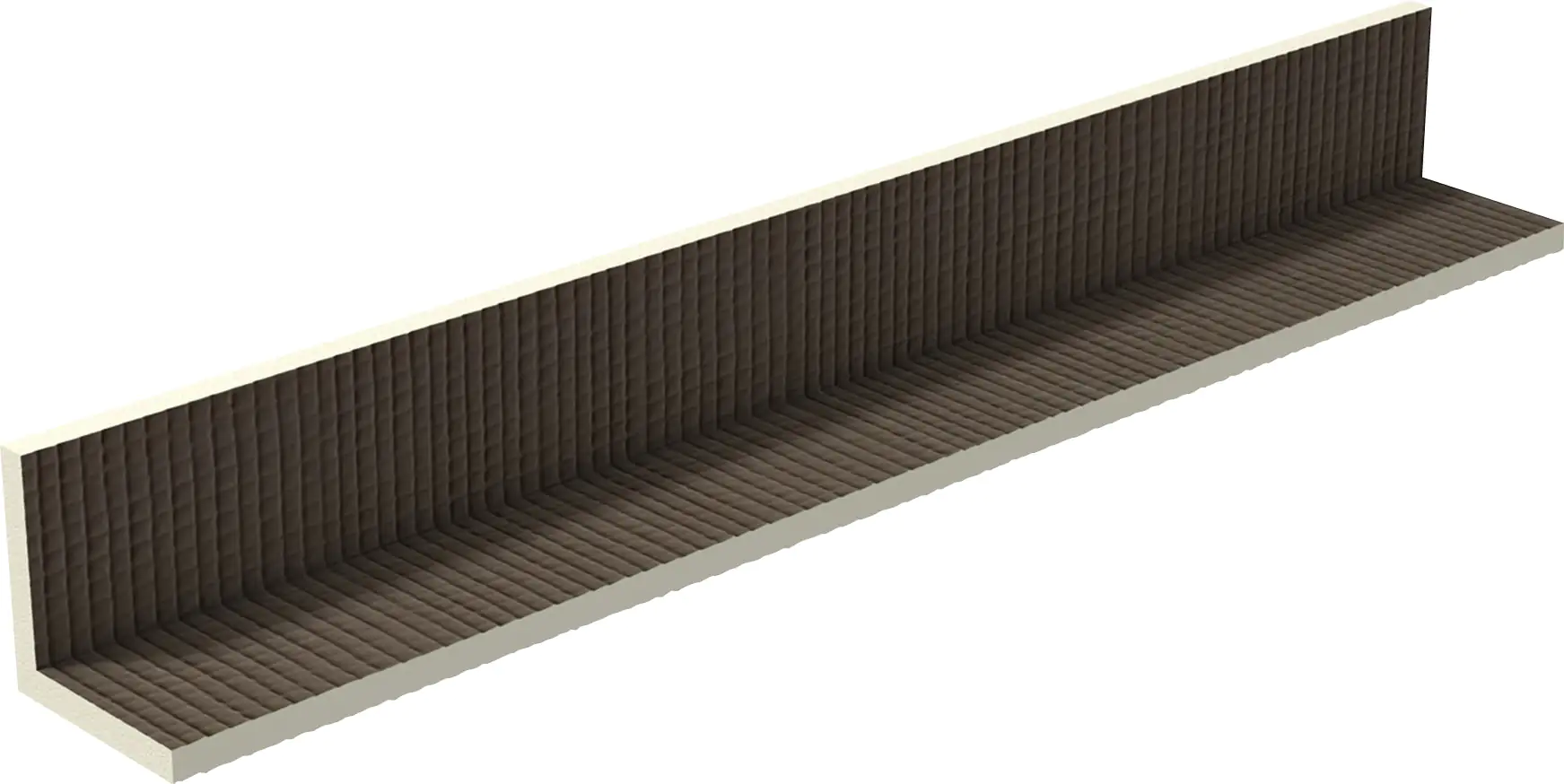 Ultrament Rohrkasten L-Form 260 x 15 x 15 cm