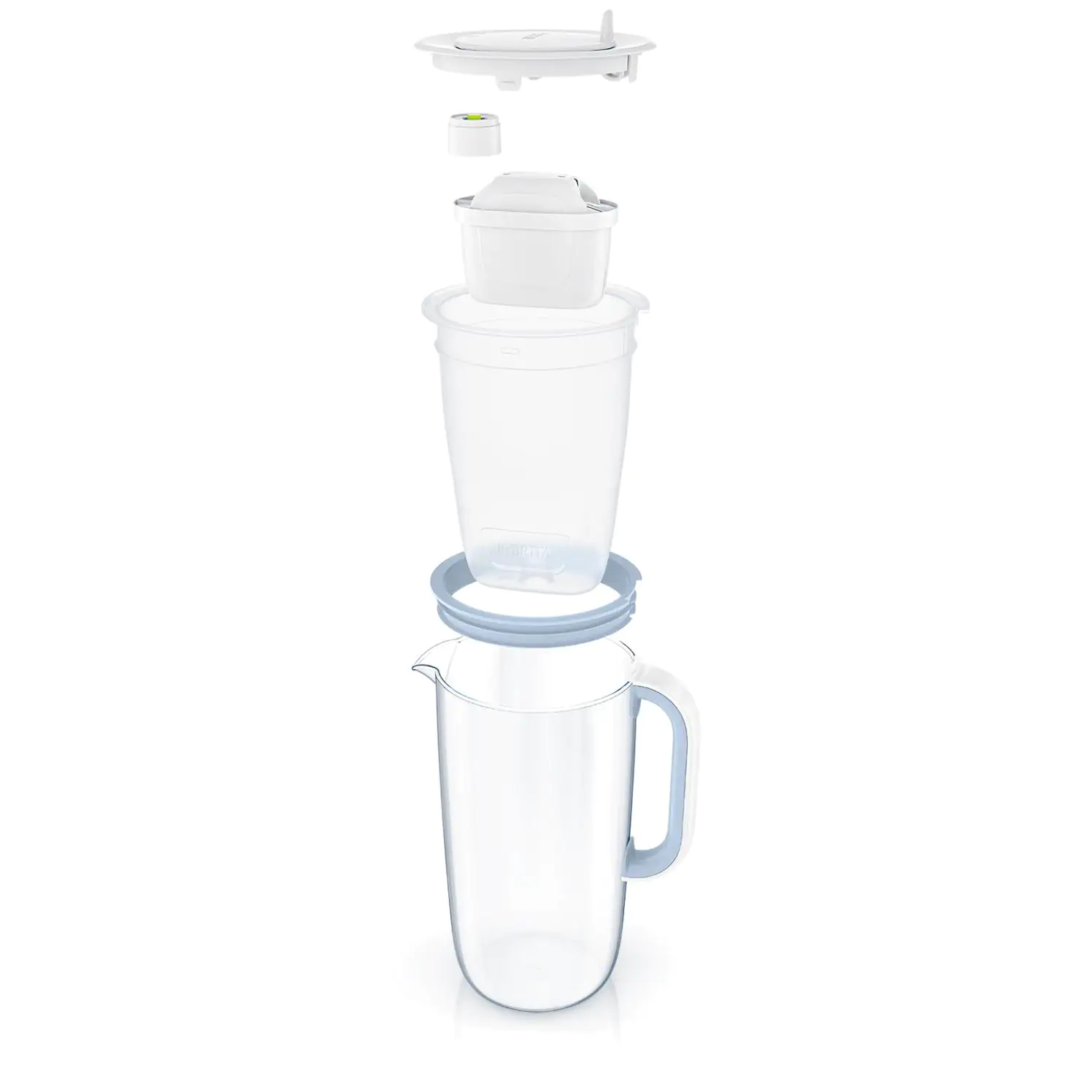 Brita Wasserfilter-Glaskanne ONE 2,5 l Füllmenge