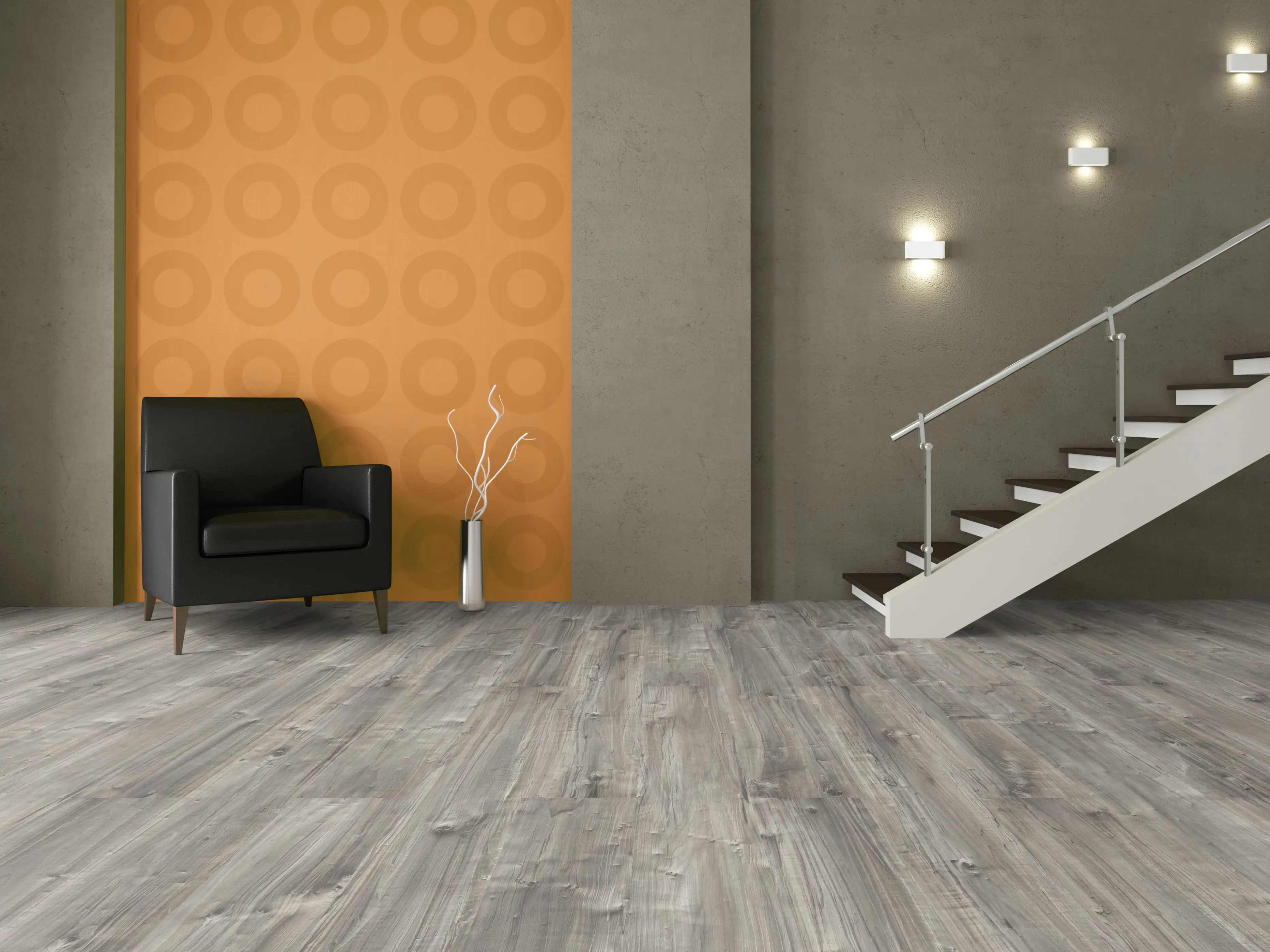 Classen Laminat Edition 7 128,6 x 19,4 cm 7 mm Spaltholz grau