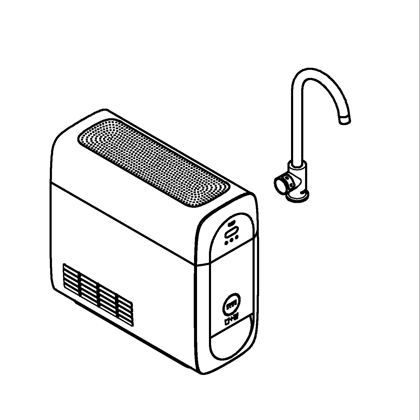 Grohe Blue Home Mono Starter Kit chrom