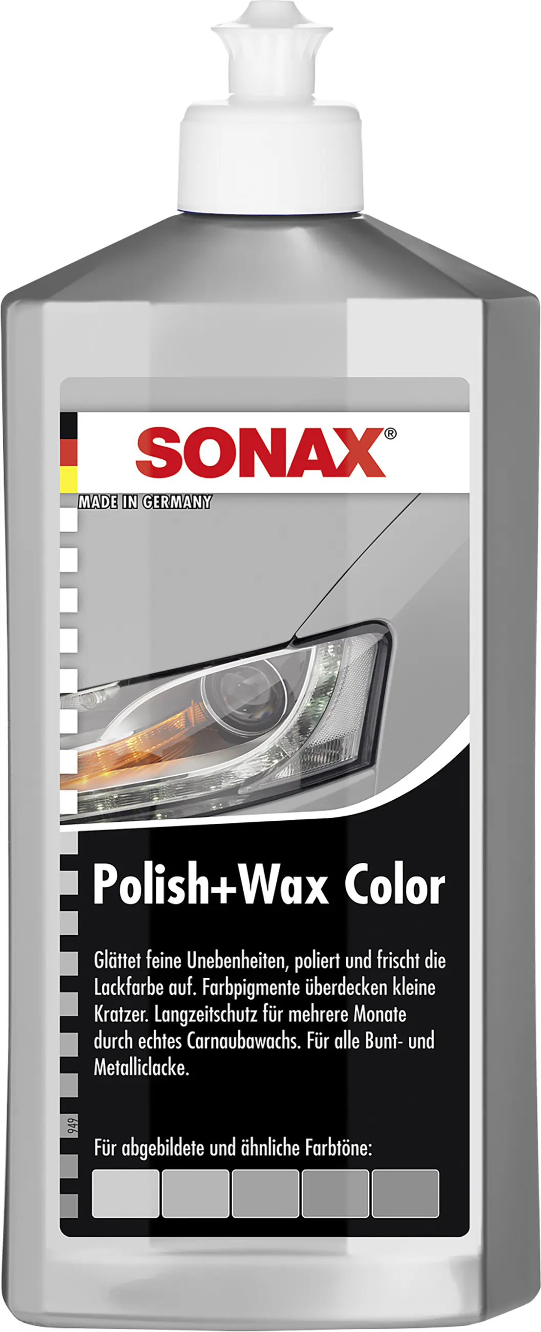Sonax Polish & Wax Color silber grau 500ml