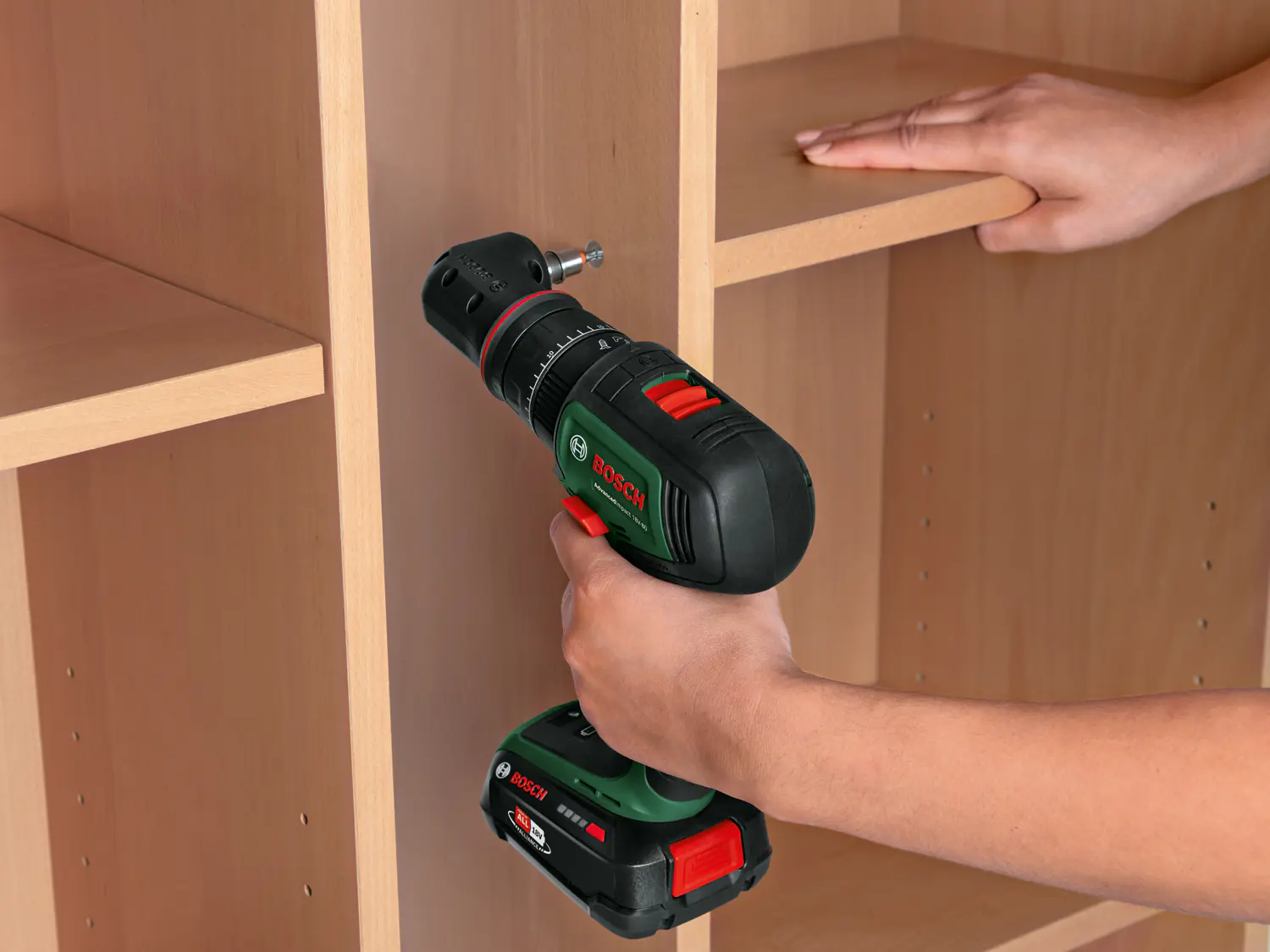 Bosch Akku-Schlagbohrschrauber AdvancedImpact 18V-80 QuickSnap inkl. 2 Akkus & Ladegerät