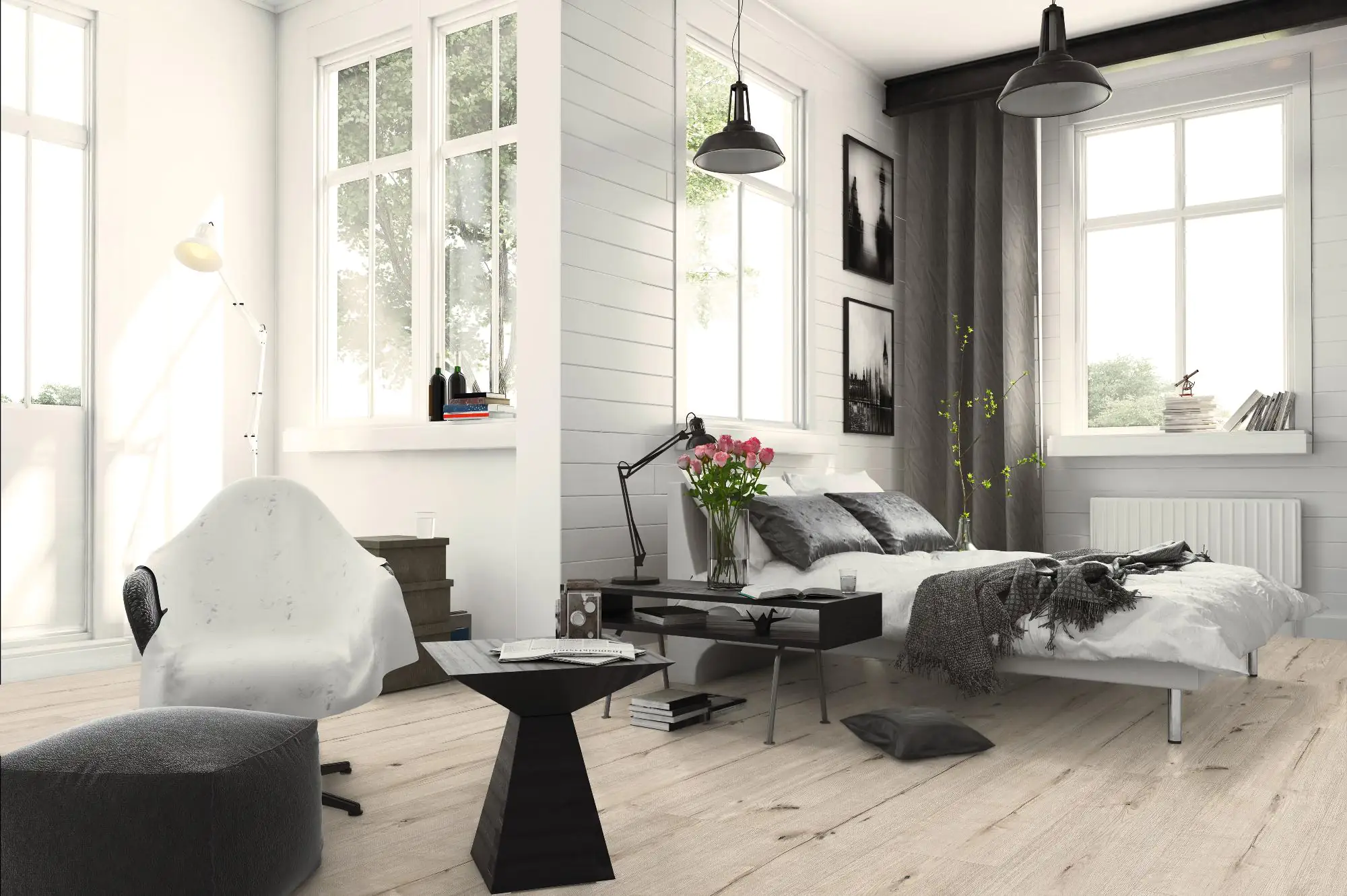 Classen Laminat Megaloc Aquaprotect XL Eiche greige hell LHD