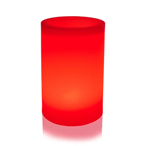 Smartwares LED Solarleuchte Blumentopf OSL_60085 weiß 30 cm RGBW