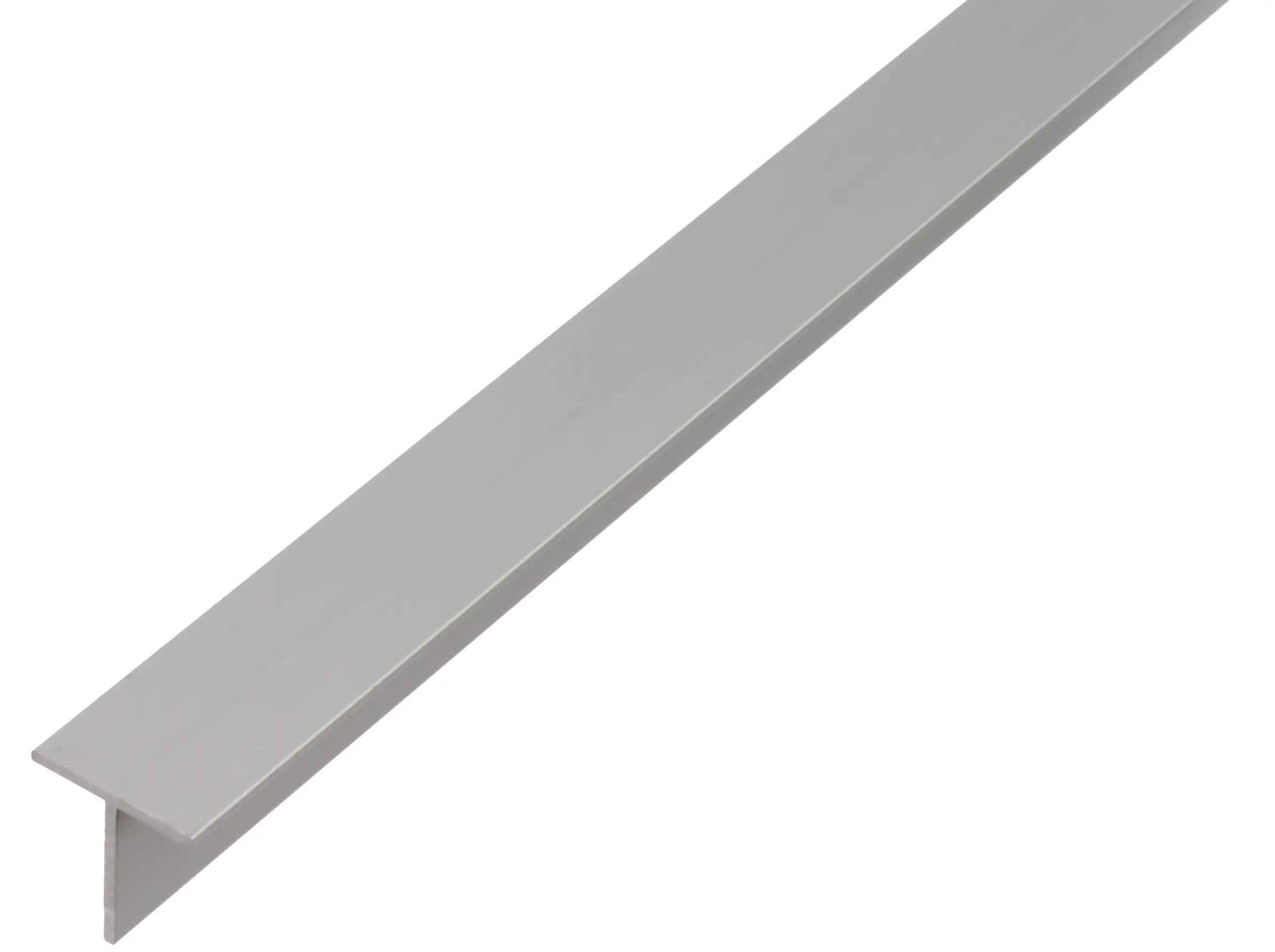 Alberts T-Profil Aluminium eloxiert 20 x 20 mm x 1 m