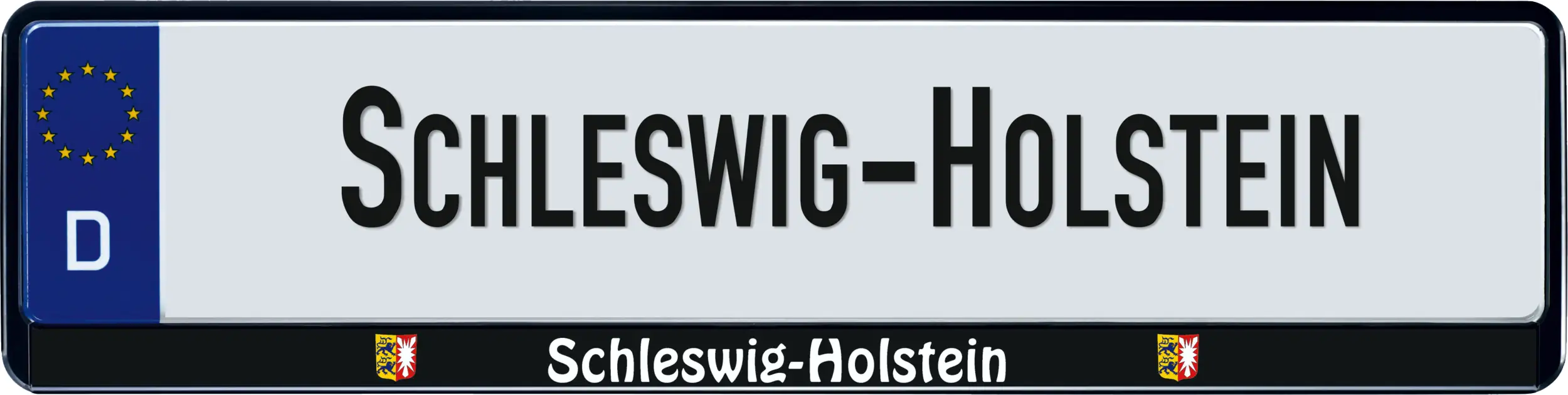 Hermann Schütz Design Kennzeichenrahmen Bundesland Schleswig-Holstein