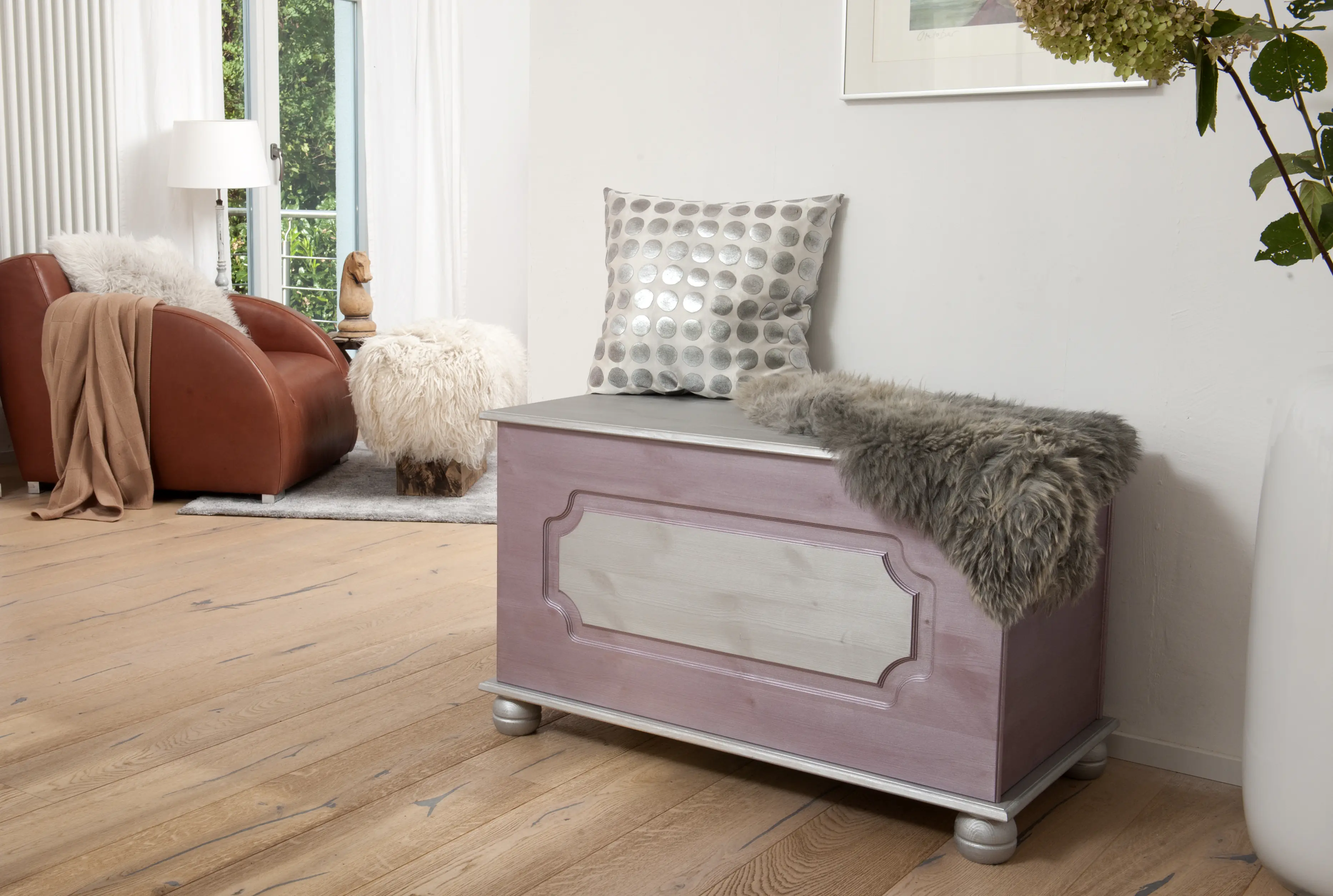 Bondex Holzfarbe Perlmutt-Effekt 500 ml lila amethyst