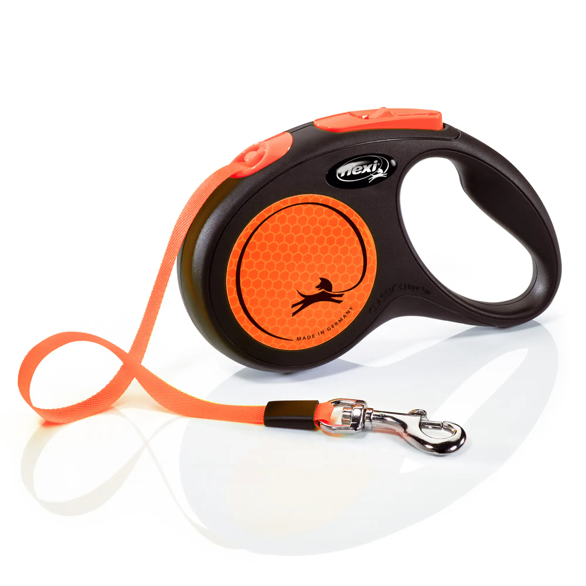 Flexi Hundeleine New Neon Gurt S neonorange