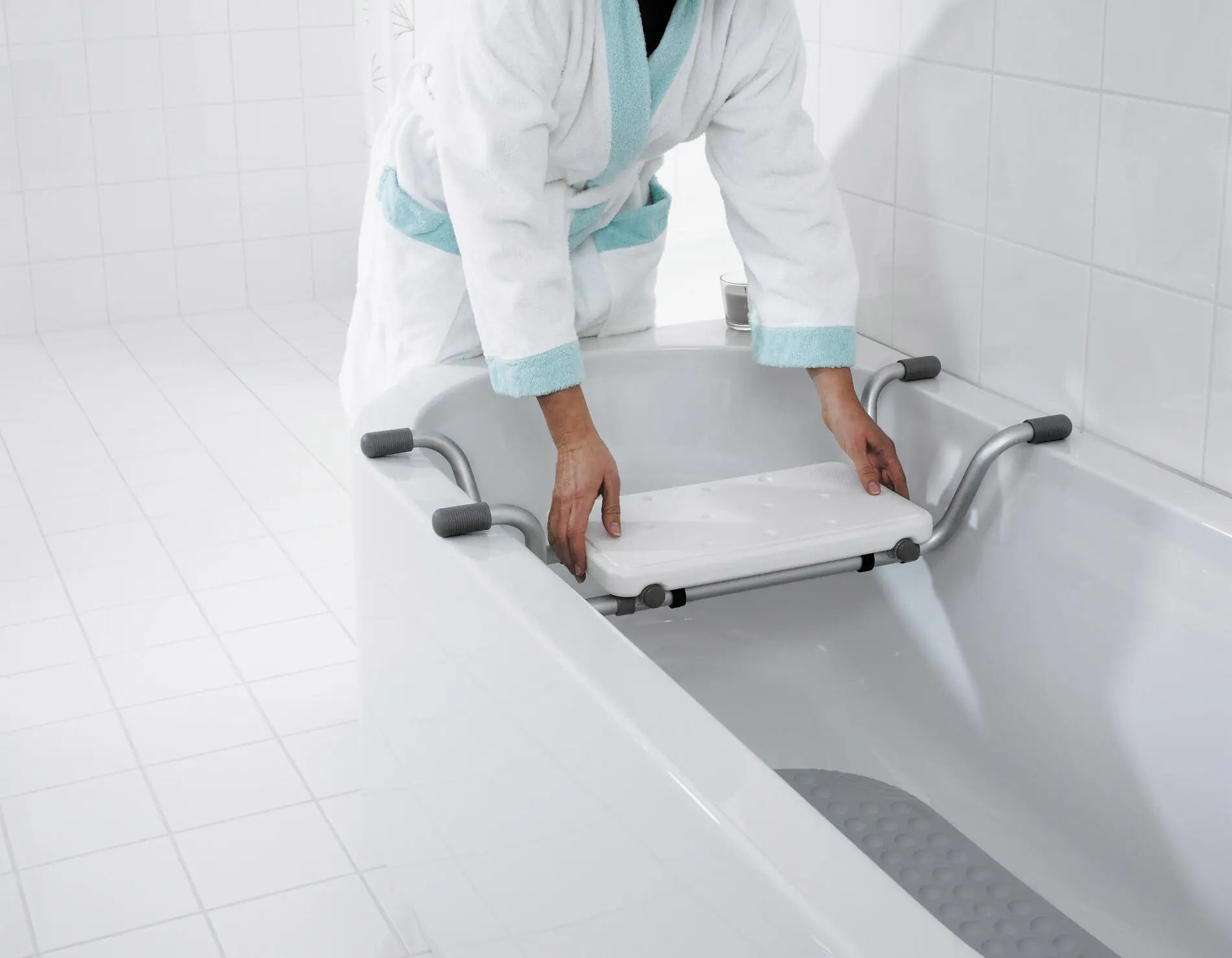 RIDDER Wannensitz Schemel Eco Weiß 