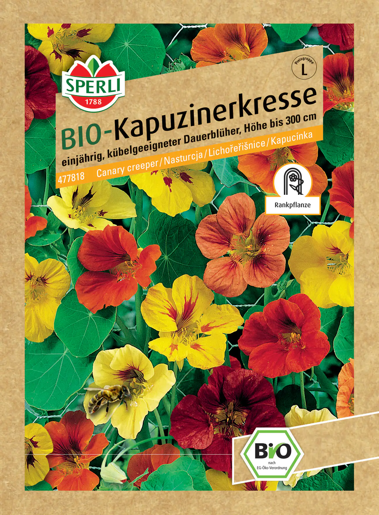Sperli BIO Kapuzinerkresse
