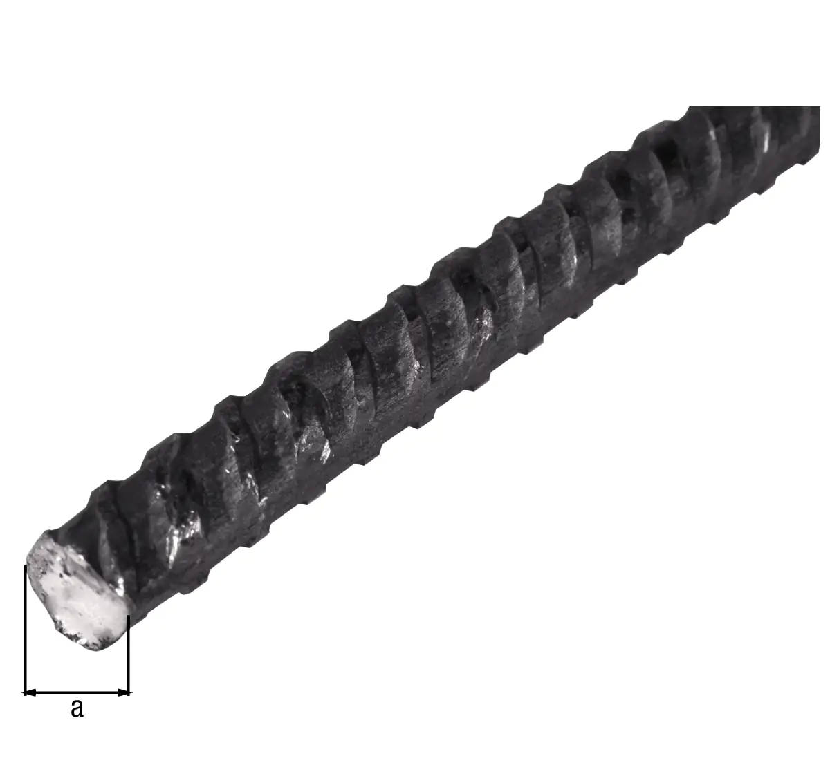 Alberts Beton-Riffelstahl 8 mm x 2 m