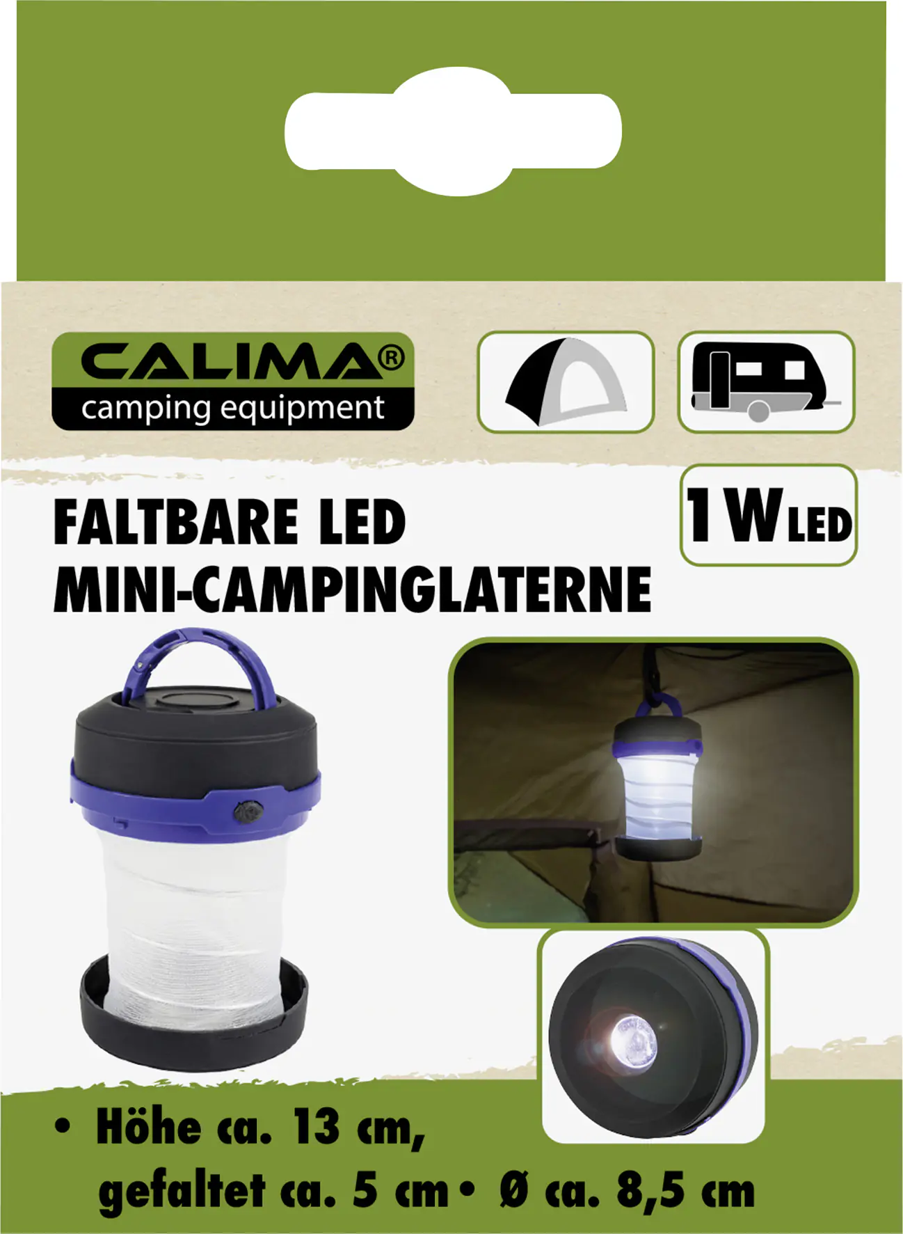 Calima LED Mini-Campinglaterne faltbar