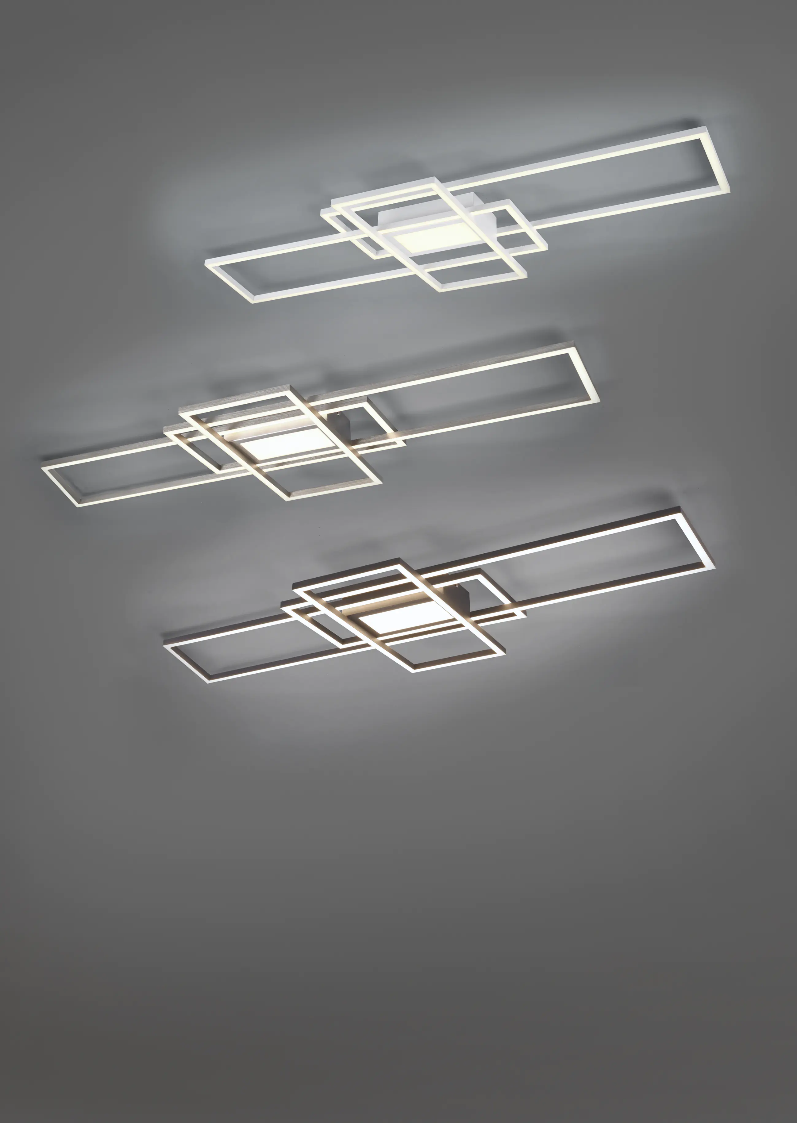 Trio Leuchten LED Deckenleuchte IRVINE anthrazit