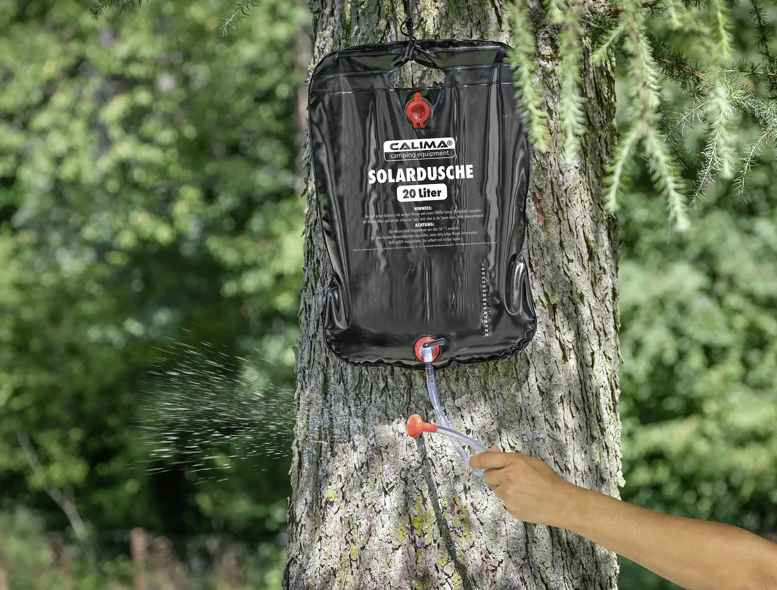 Calima Camping Solardusche 20L