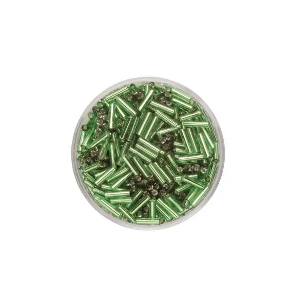 Glorex Stifte Silbereinzug 6 mm 17 g, Farbe: grün