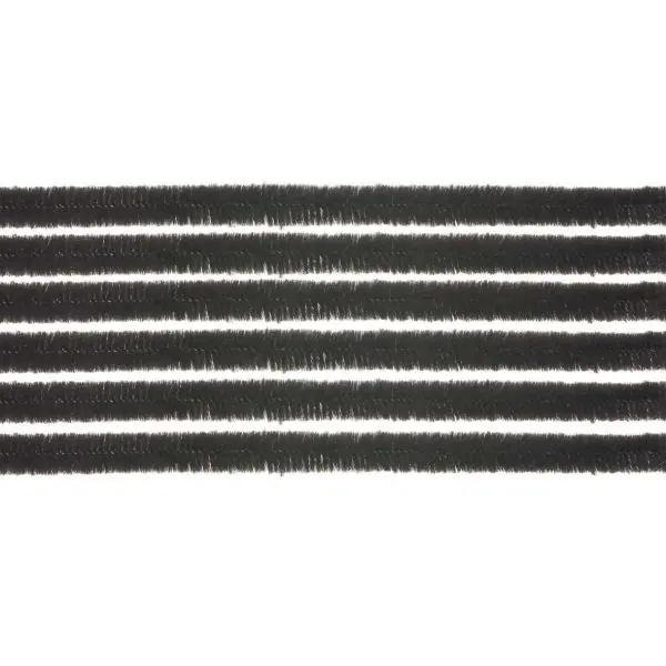 Glorex Biegeplüsch schwarz 10 Stück