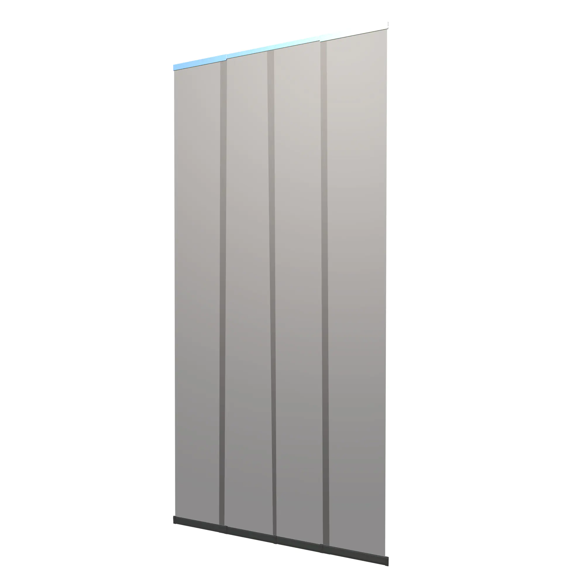 Primaster Fliegenschutz-Türvorhang Teleskop Alu 120 x 250 cm anthrazit 