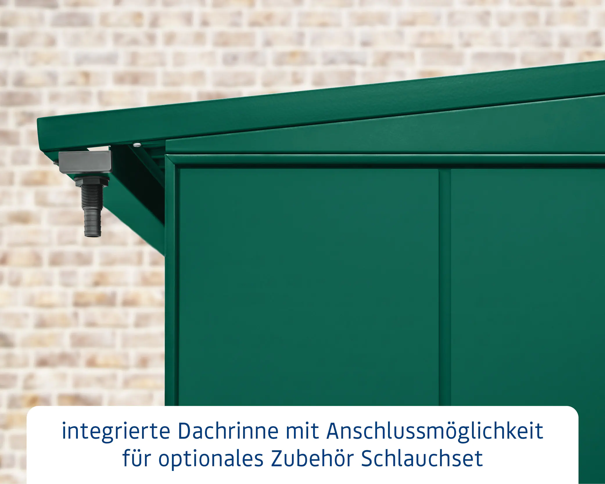 Ecostar Kaminholzregal Elegant-V Typ 1, moosgrün, mit Verstrebung