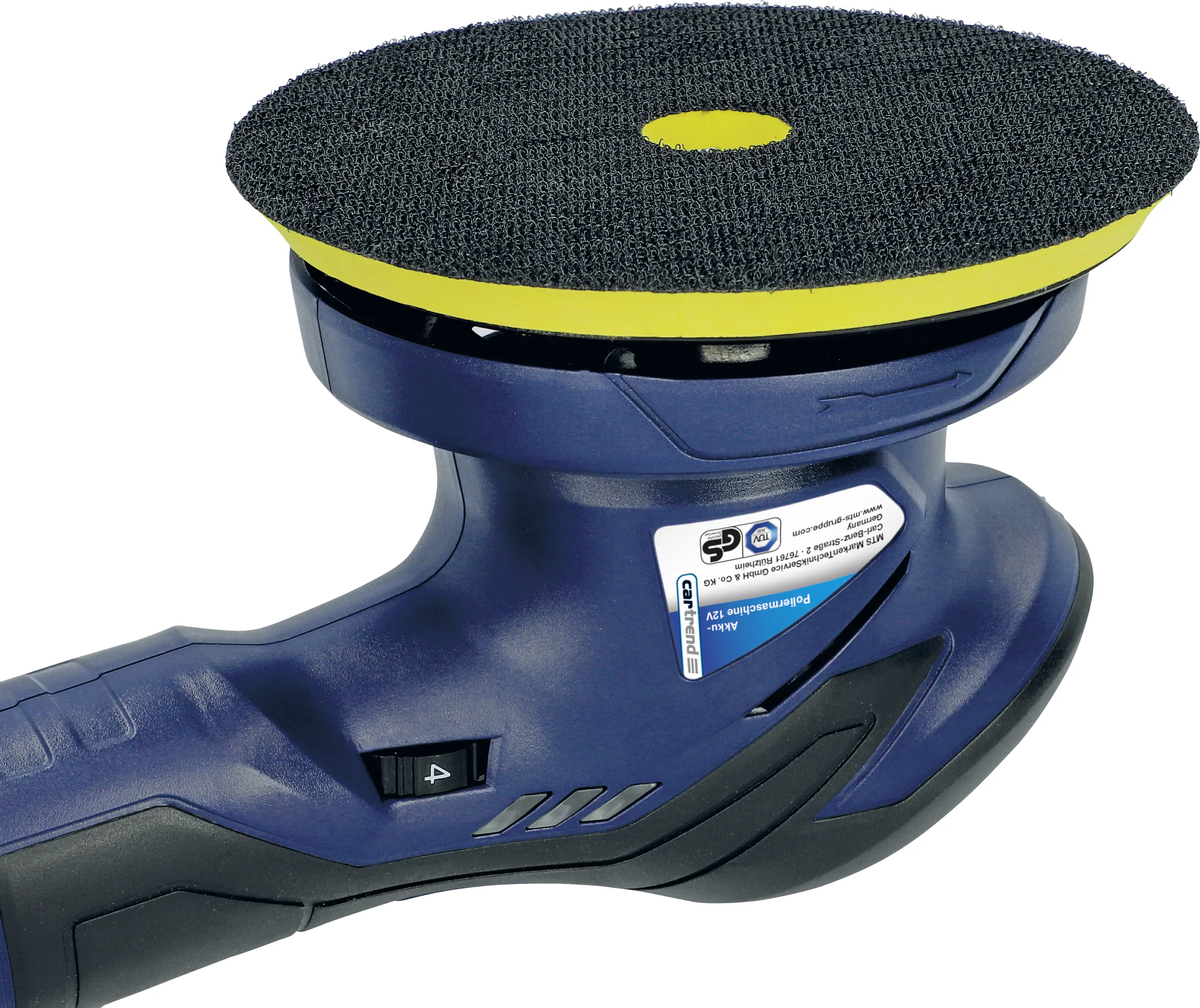 Cartrend Akku Poliermaschine 12V, Ø 150mm