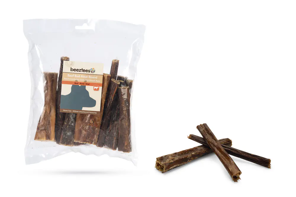 Beeztees Hundeleckerli Streifen glutenfrei 200 g Rinderdörrfleisch