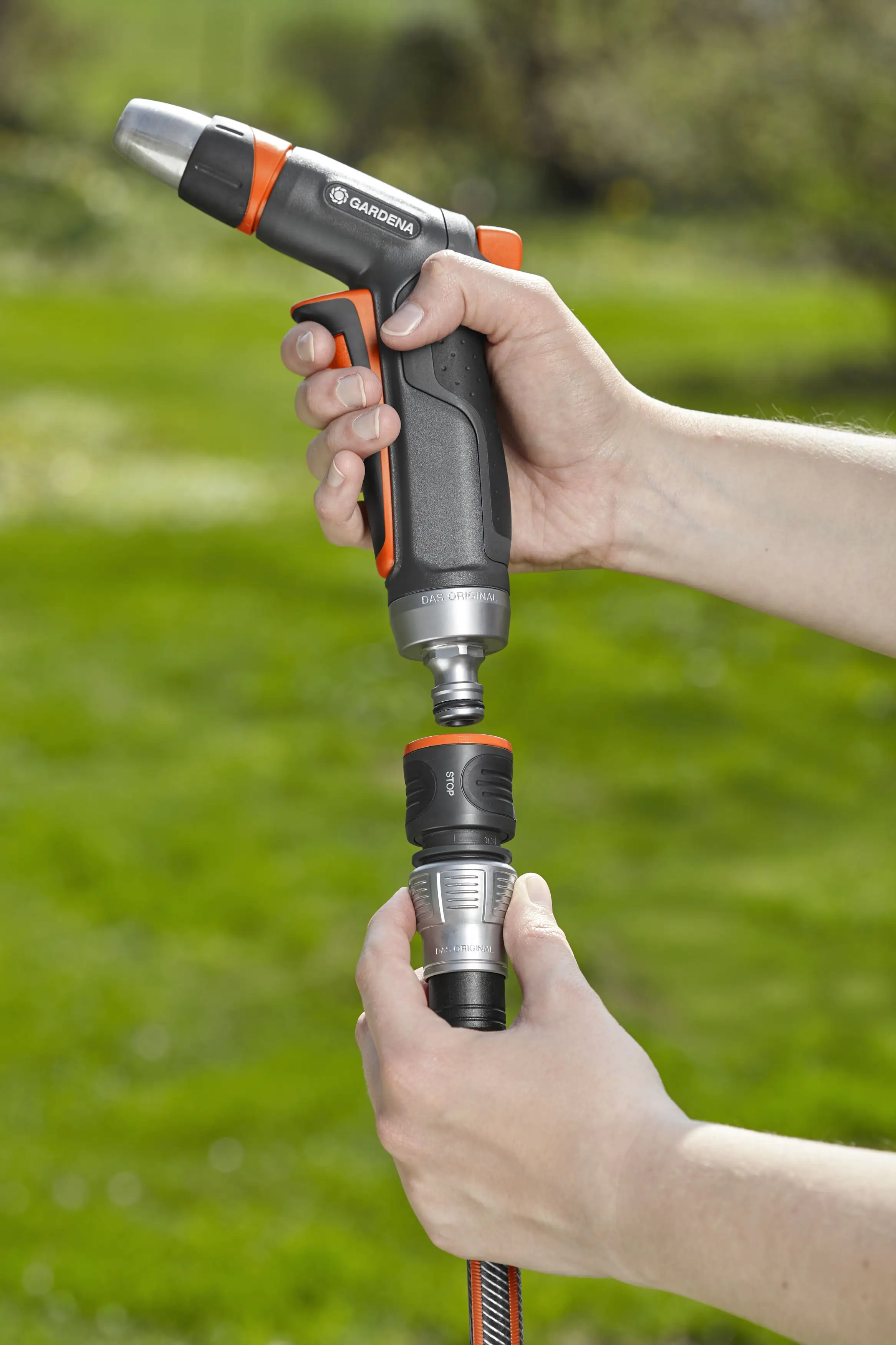 Gardena Premium Wasserstop 13 mm (1/2") und 15 mm (5/8") Schläuche