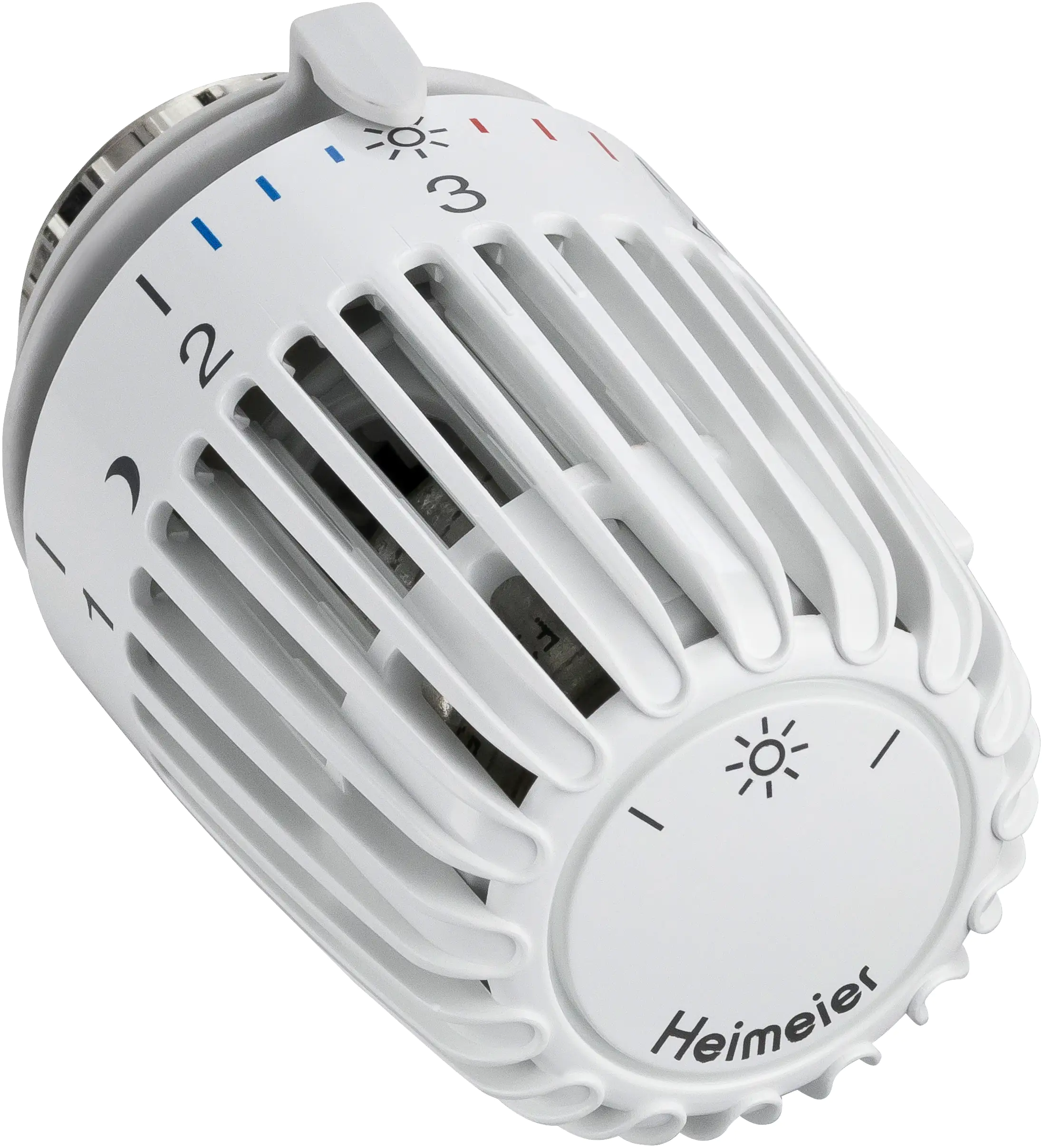 Heimeier Thermostatkopf Typ K fester Fühler, M30 Anschluss, weiß