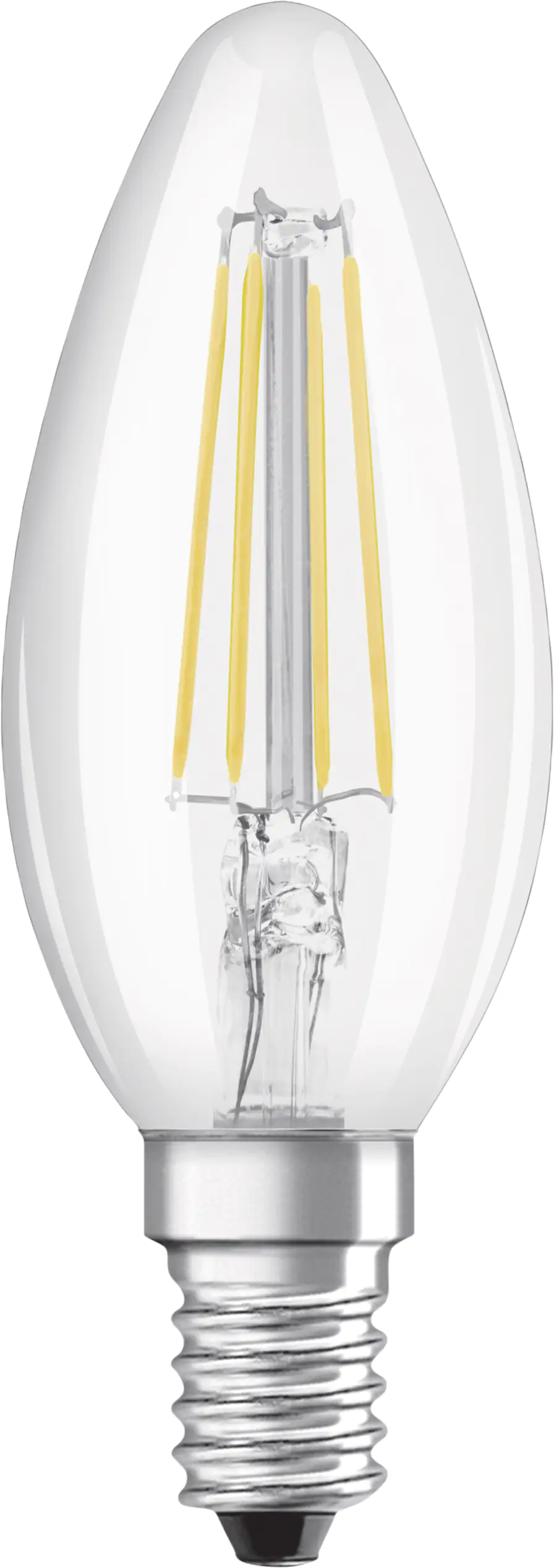 Bellalux LED Leuchtmittel Classic B40 E14 4W warmweiß, klar