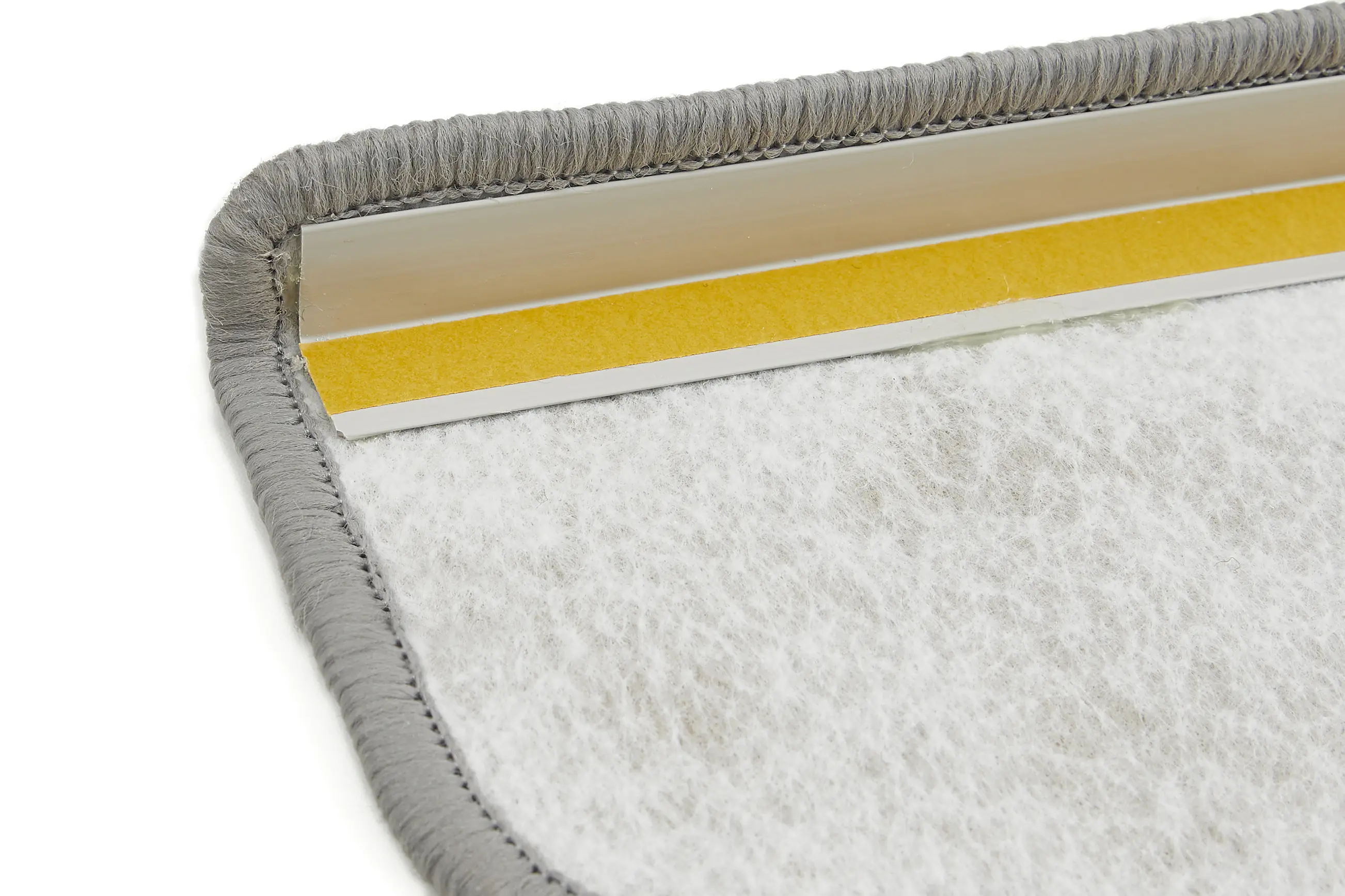 Stufenmatte Cabana Grau  65x28 cm