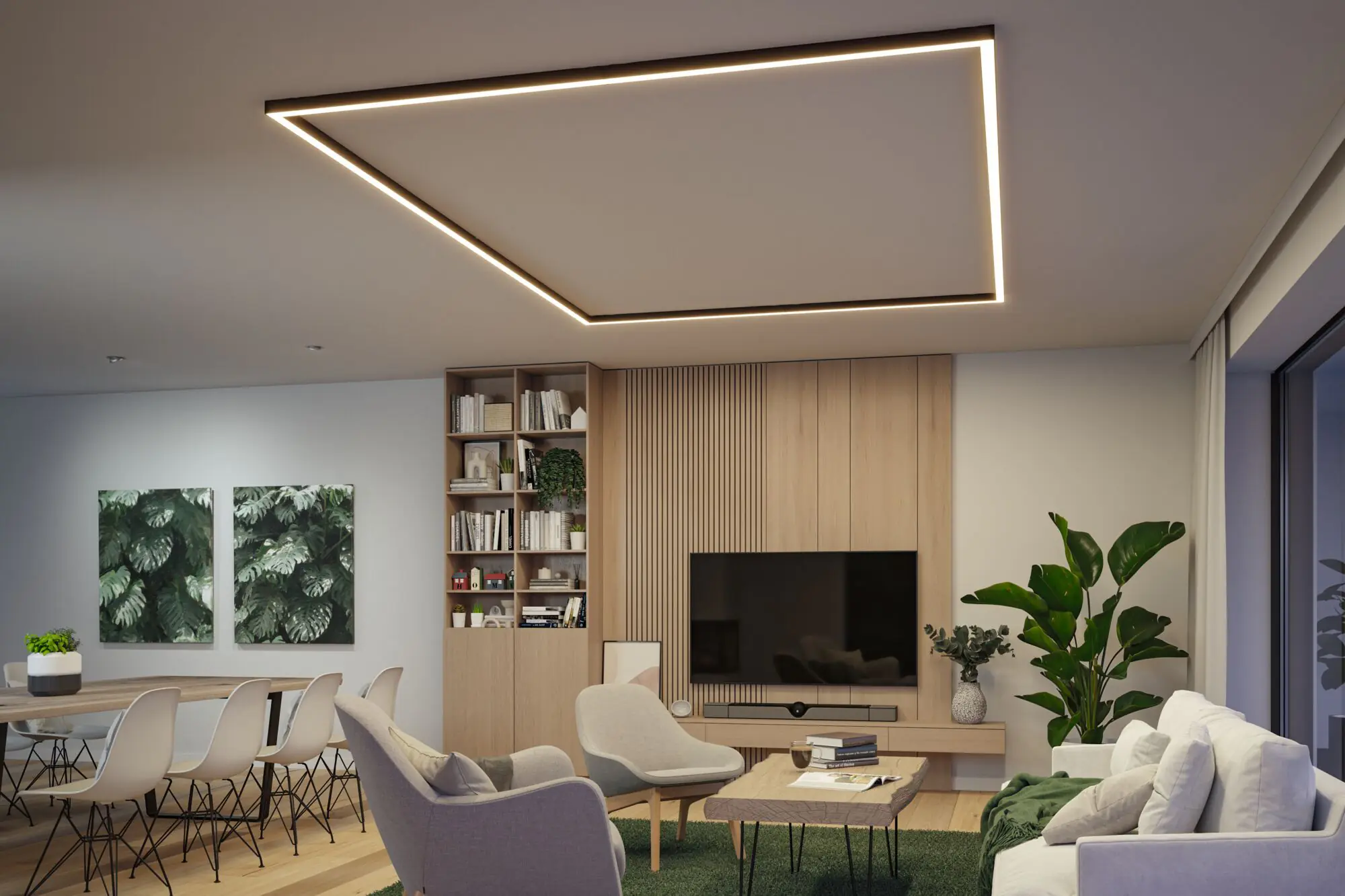 Paulmann Einspeisung für Lichtleiste Linion Power Channel 17 W Aluminium schwarz warmweiß