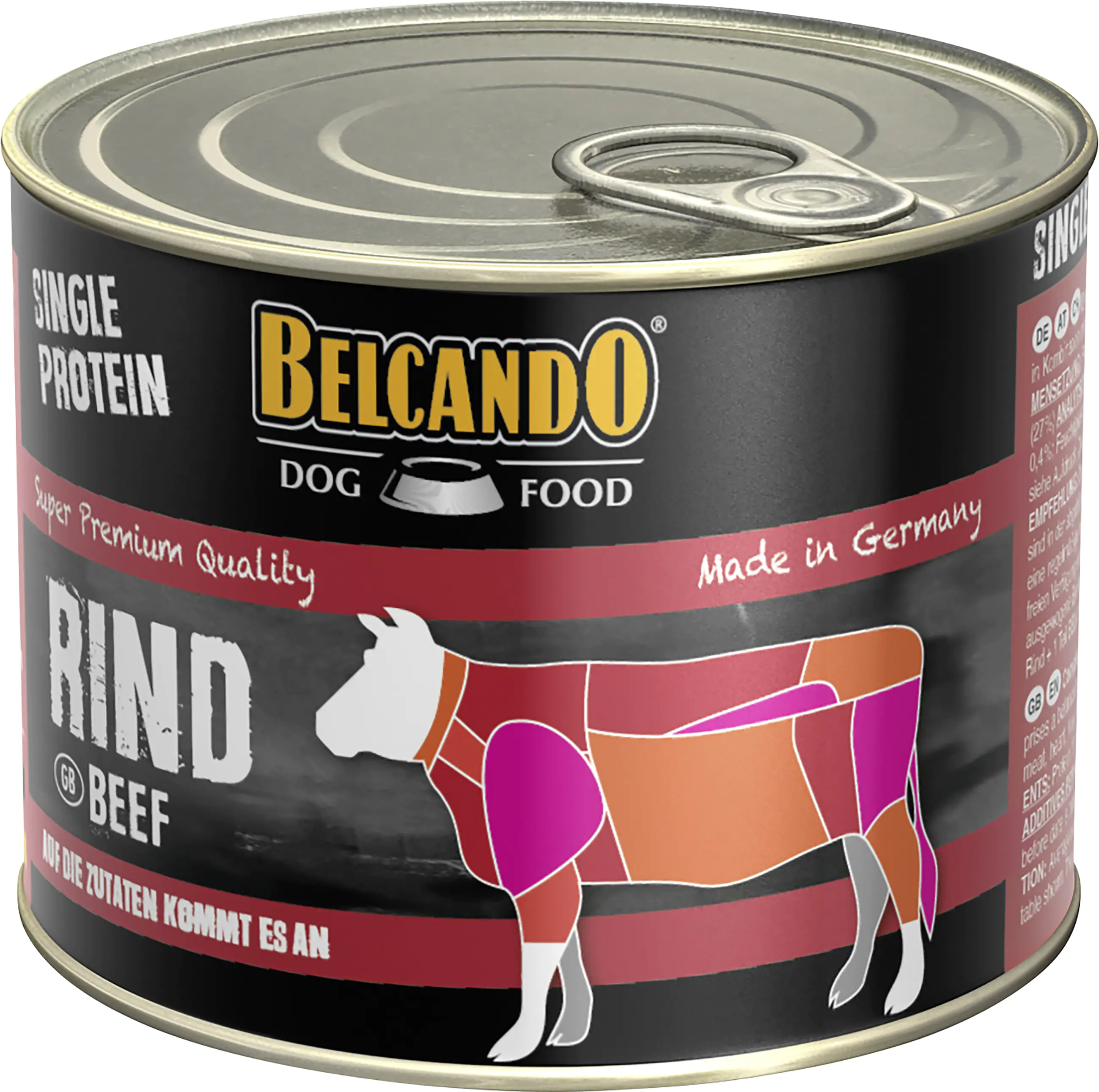 Belcando Hundenassfutter Adult Single Protein Rind 200 g