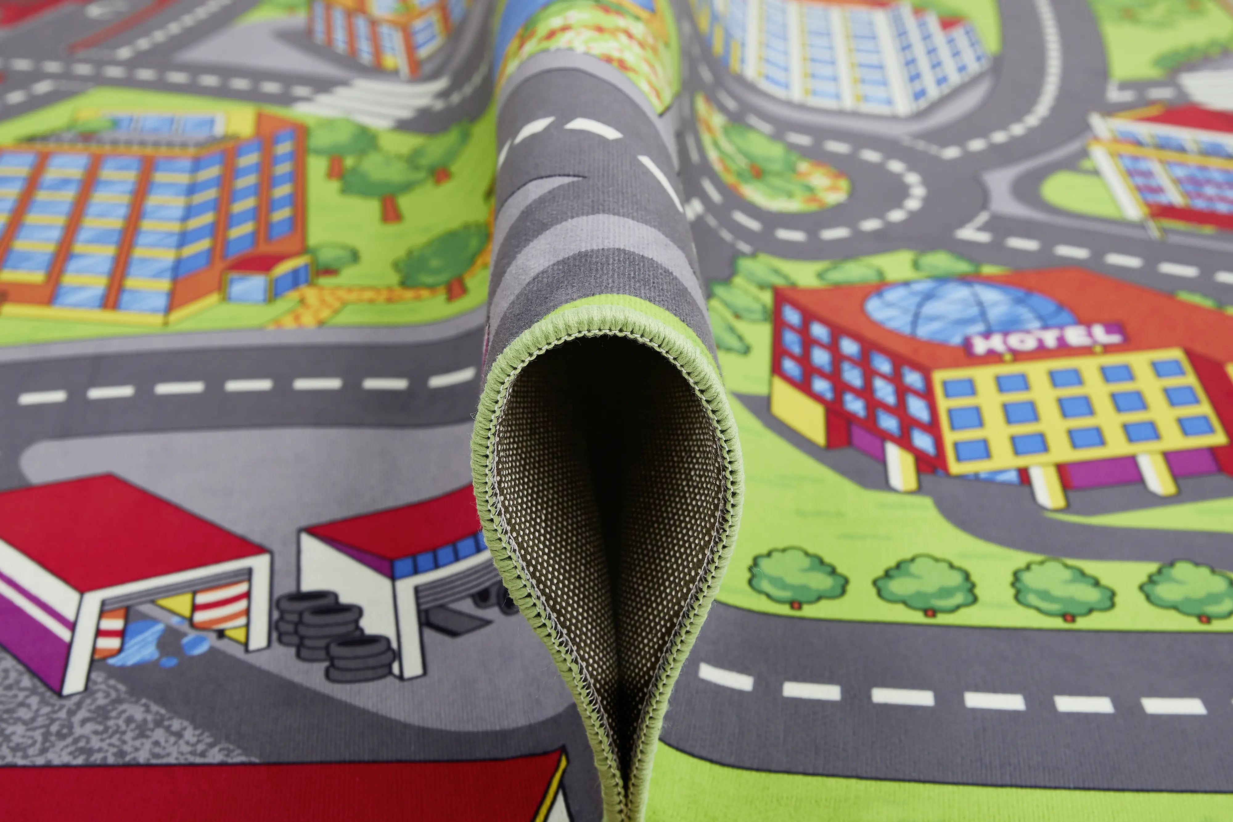Andiamo Kinderteppich Straßenteppich 100 x 150 cm