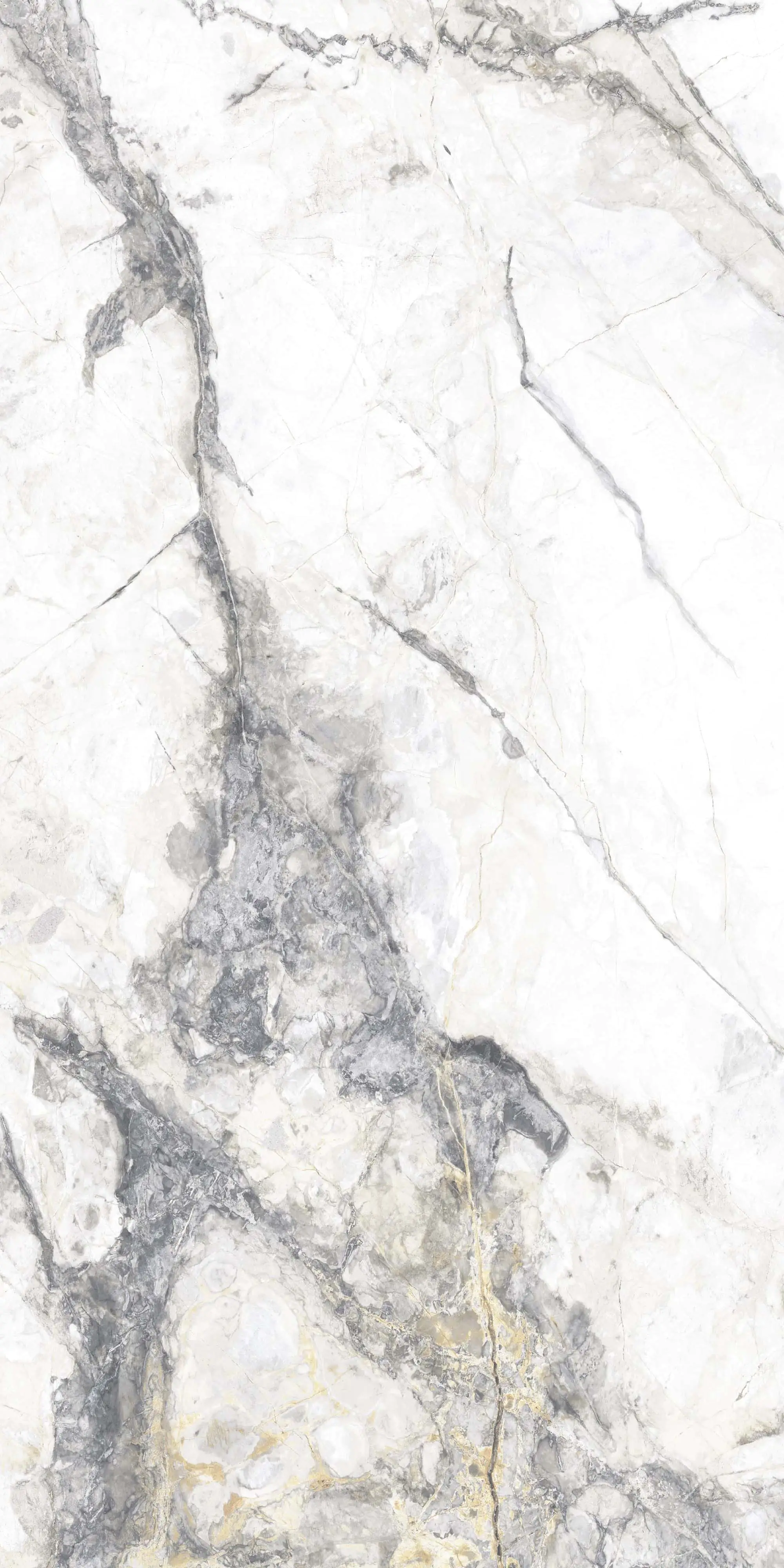 Bodenfliese Feinsteinzeug Caldera 60 x 120 cm silver