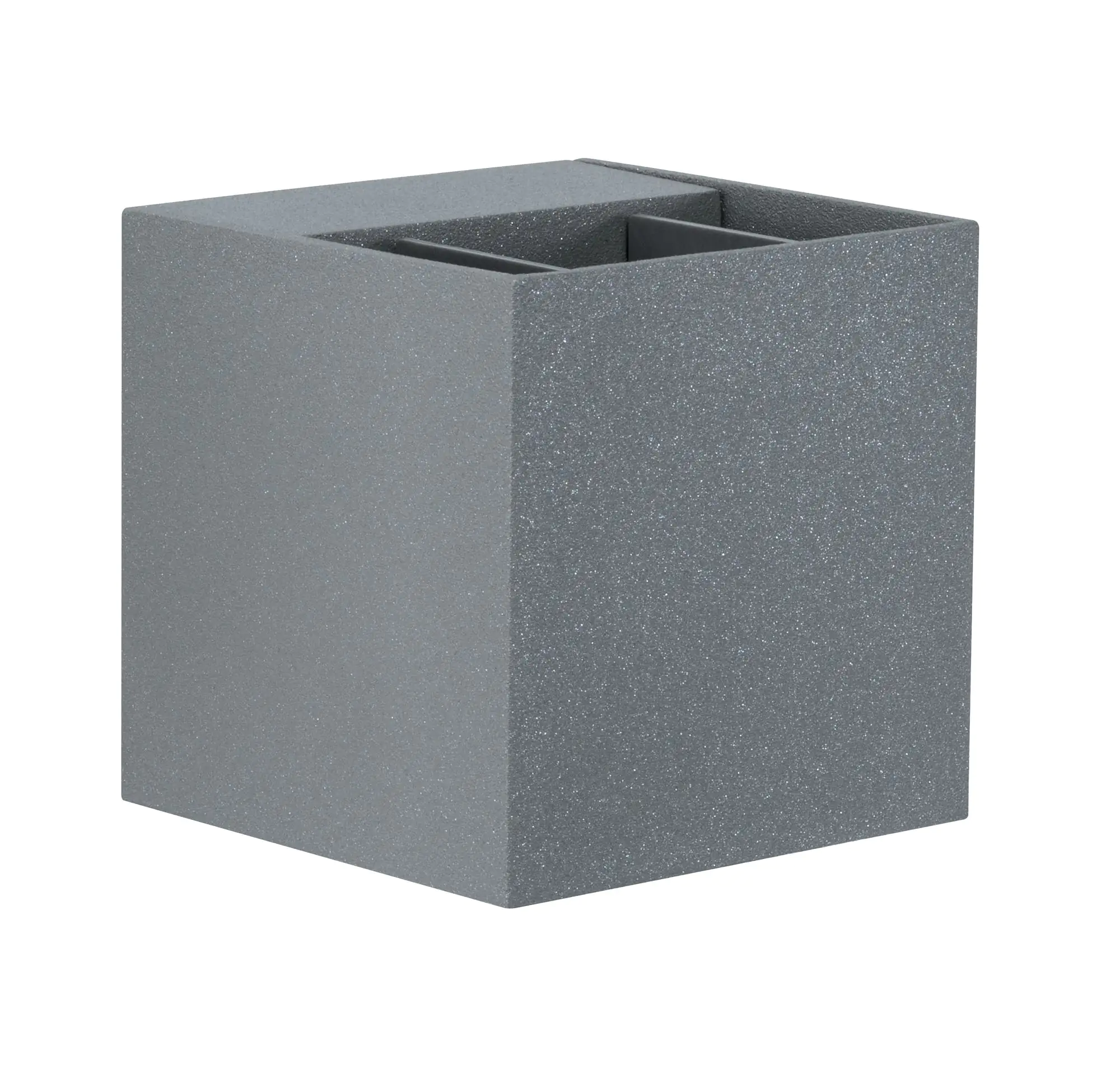 Paulmann Special Line LED Außen-Wandleuchte Cybo grau 8 x 8 cm Up & Down